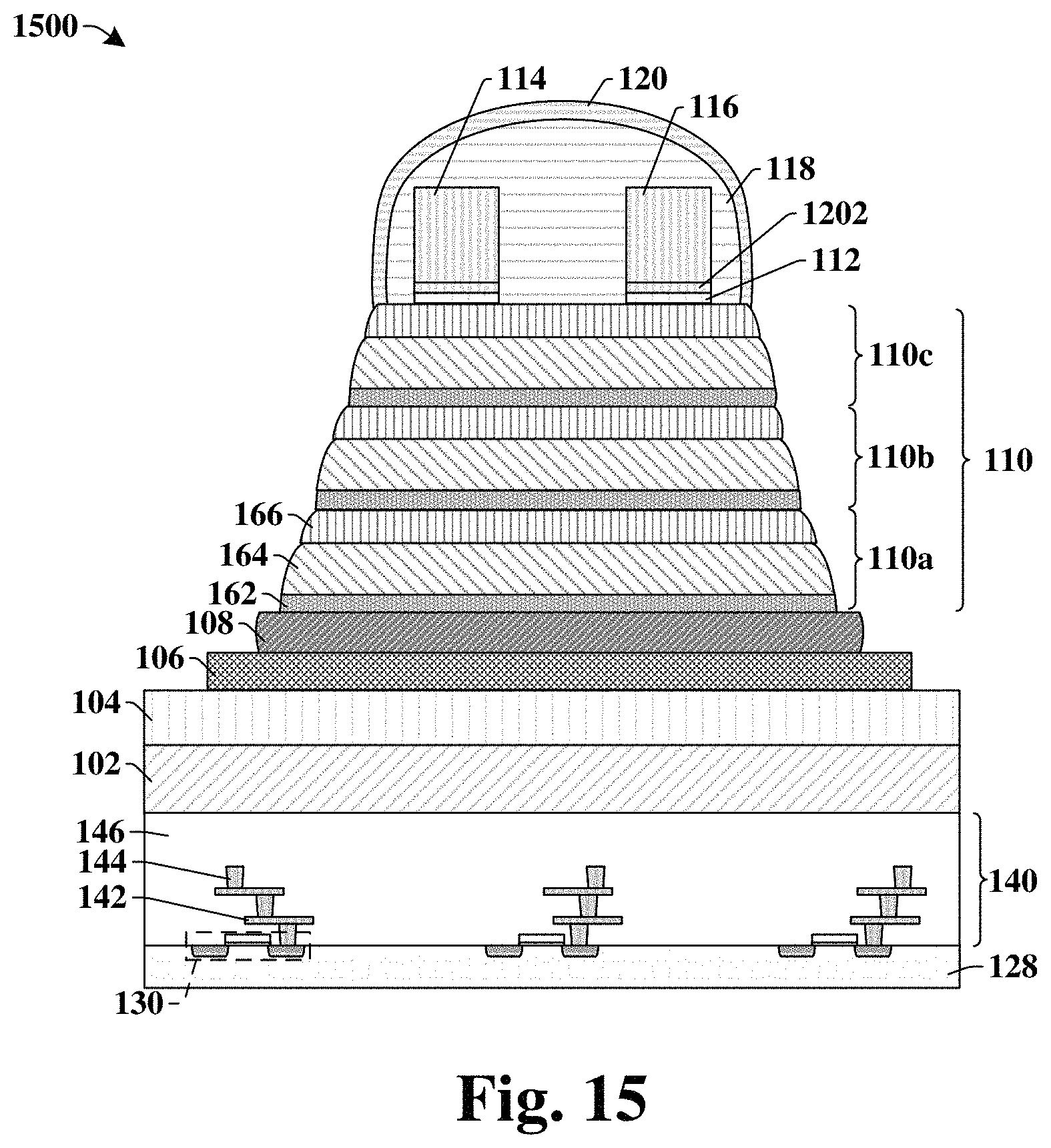 Patent US11784211 Figure 17 – Integrated chip inductor structure