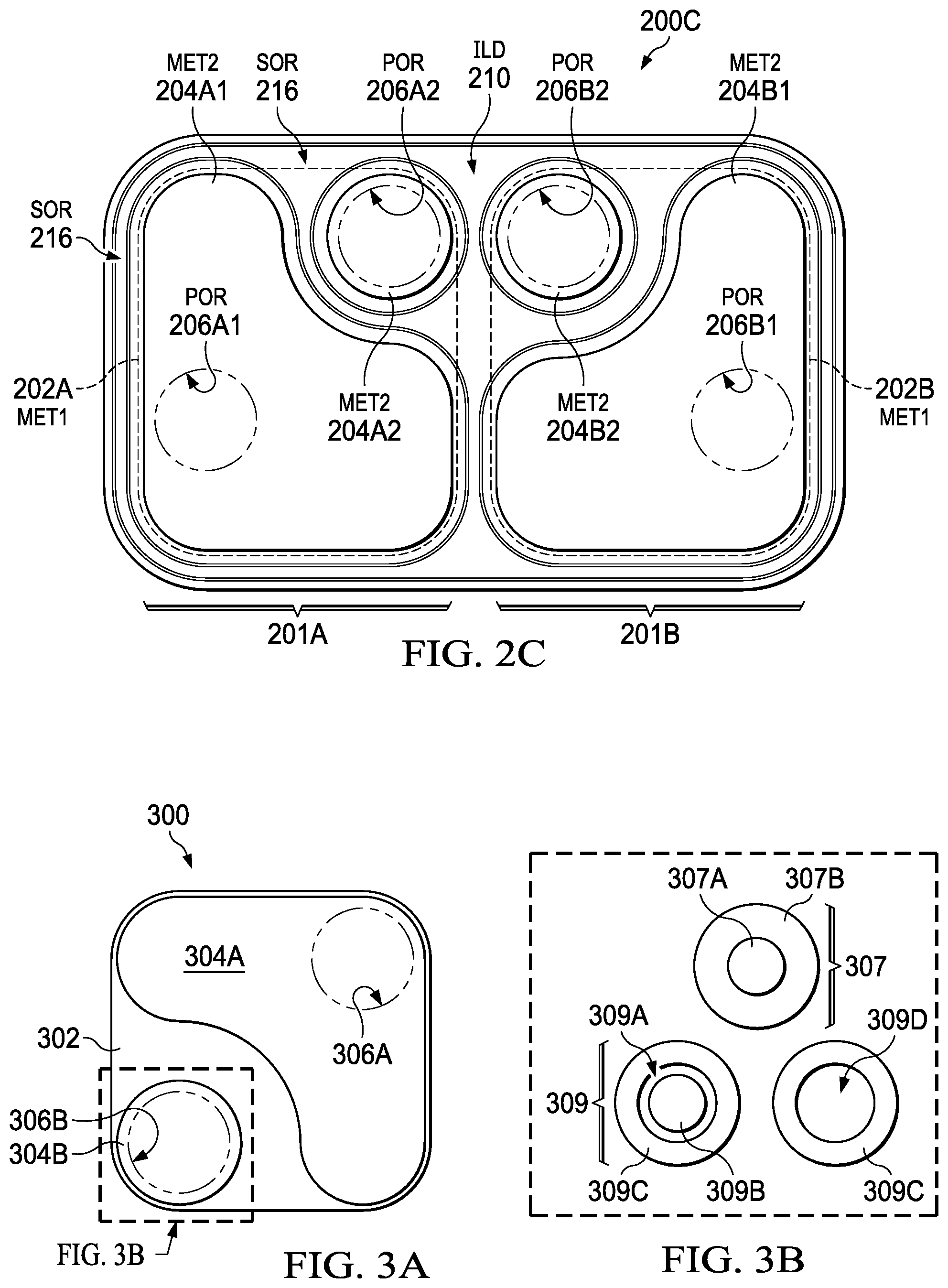 Patent US11784212 Figure 3 – Standalone high voltage galvanic isolation capacitors
