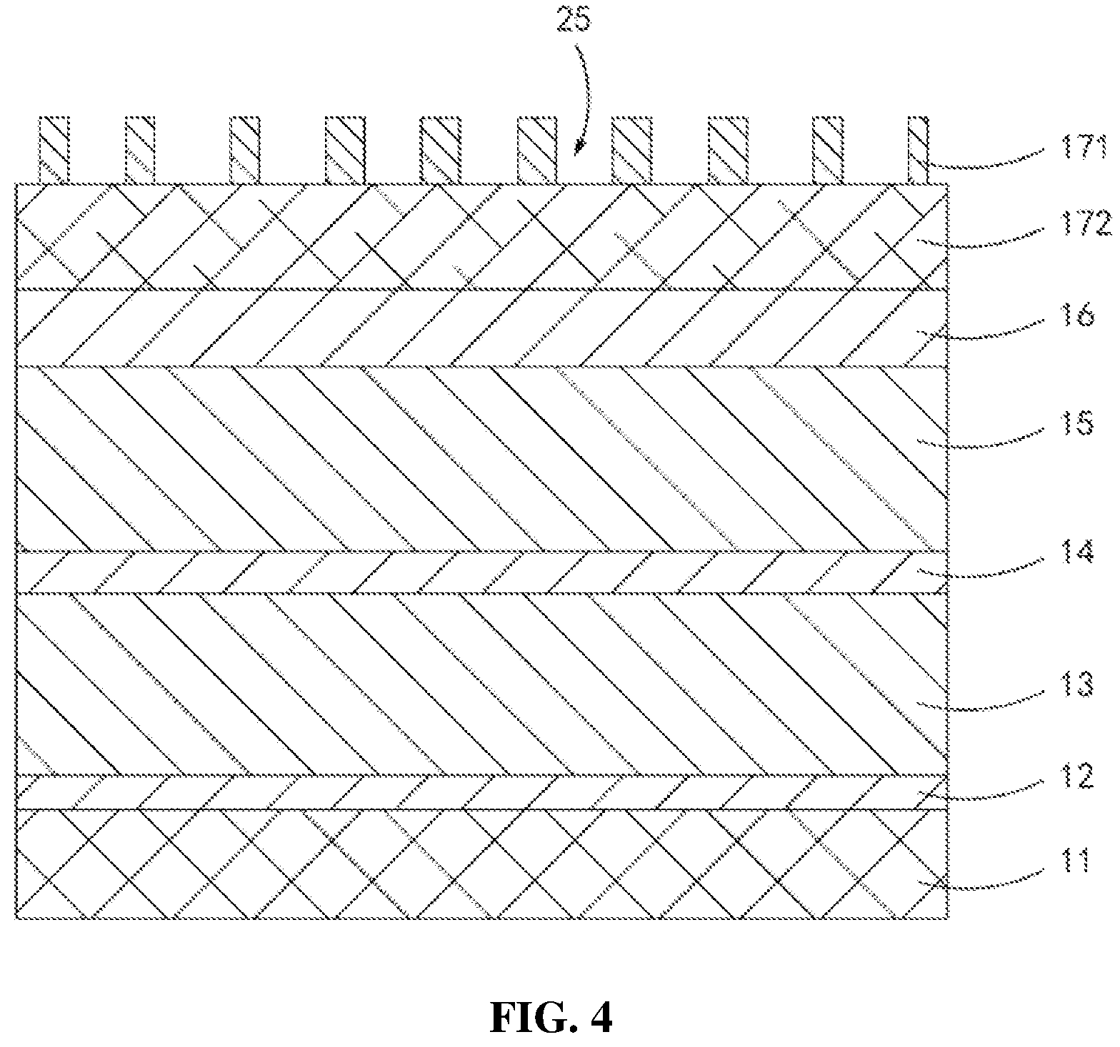 Patent US11784216 Figure 4 – Manufacturing method of capacitive structure, and capacitor