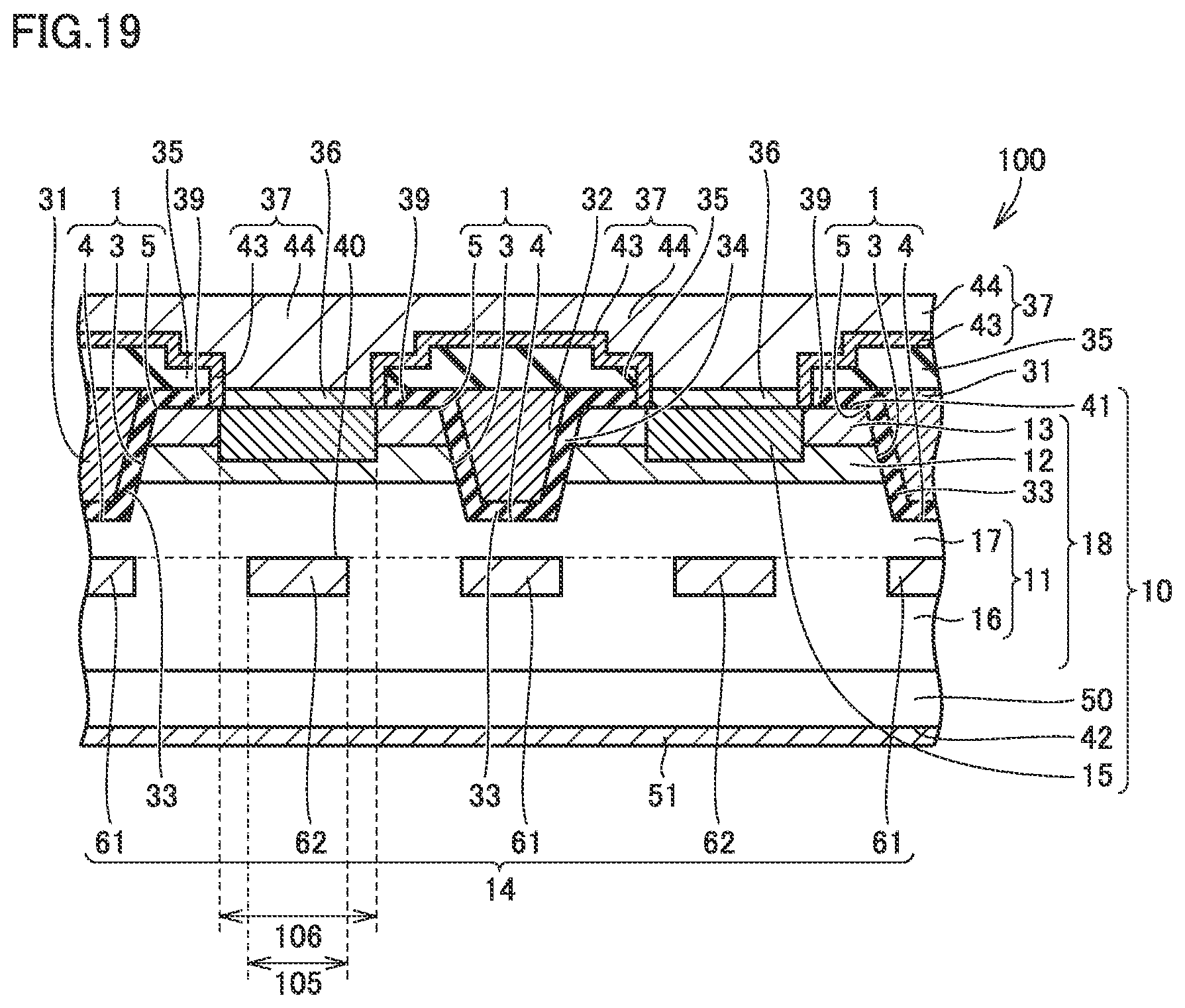 Patent US11784217 Figure 13 – Silicon carbide semiconductor device