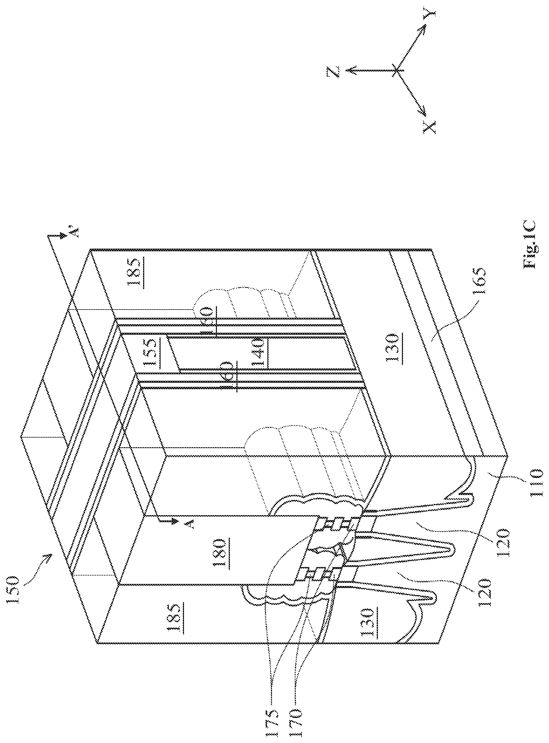 Patent US11784218 Figure 2 – Gate air spacer protection during source/drain via hole etching
