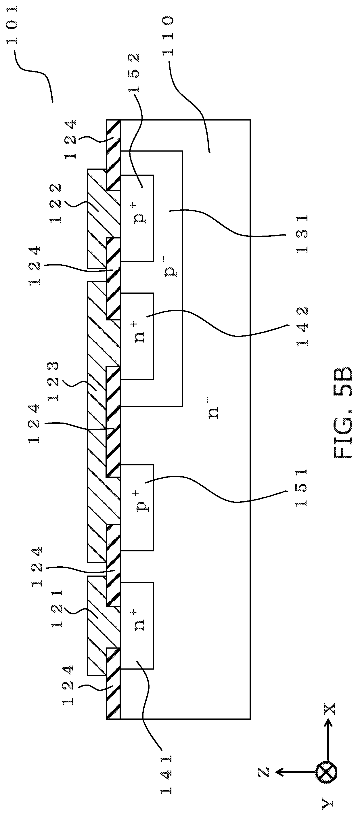 Patent US11784220 Figure 8 – Semiconductor device