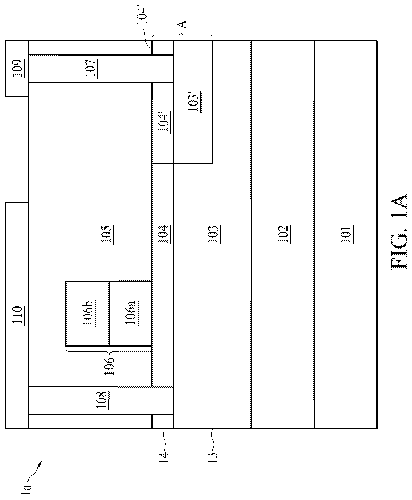 Patent US11784221 — Semiconductor device and manufacturing method therefor — Figure 1