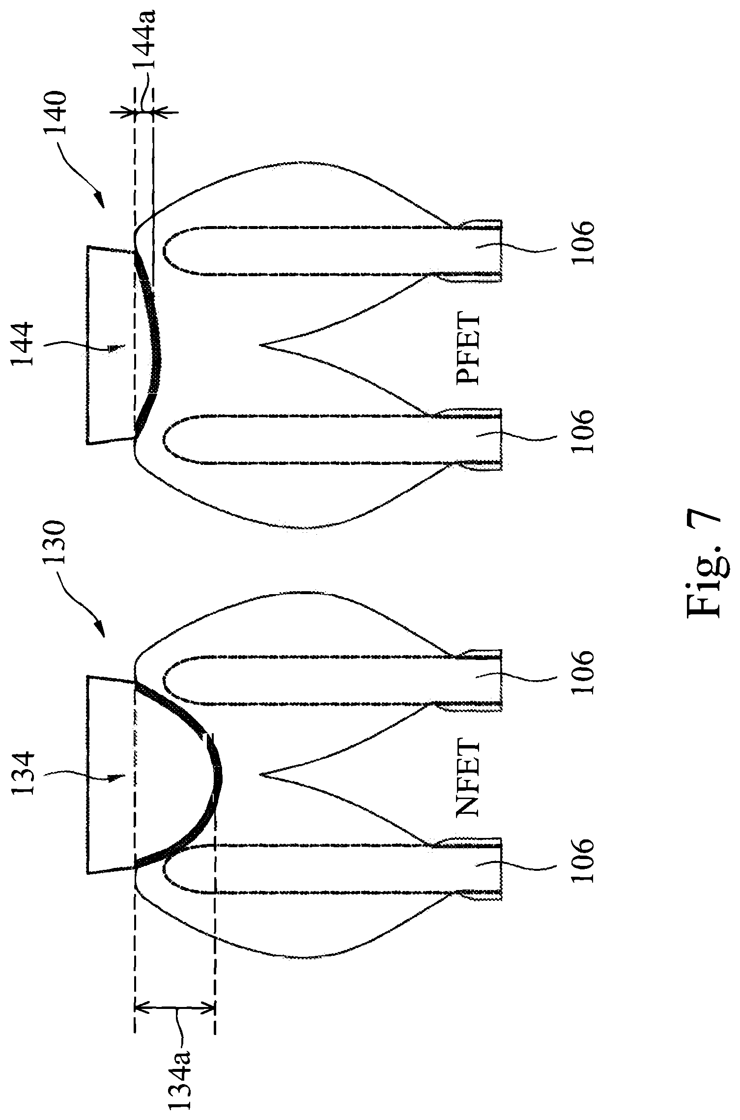 Patent US11784222 Figure 8 – Epitaxial source/drain structure and method