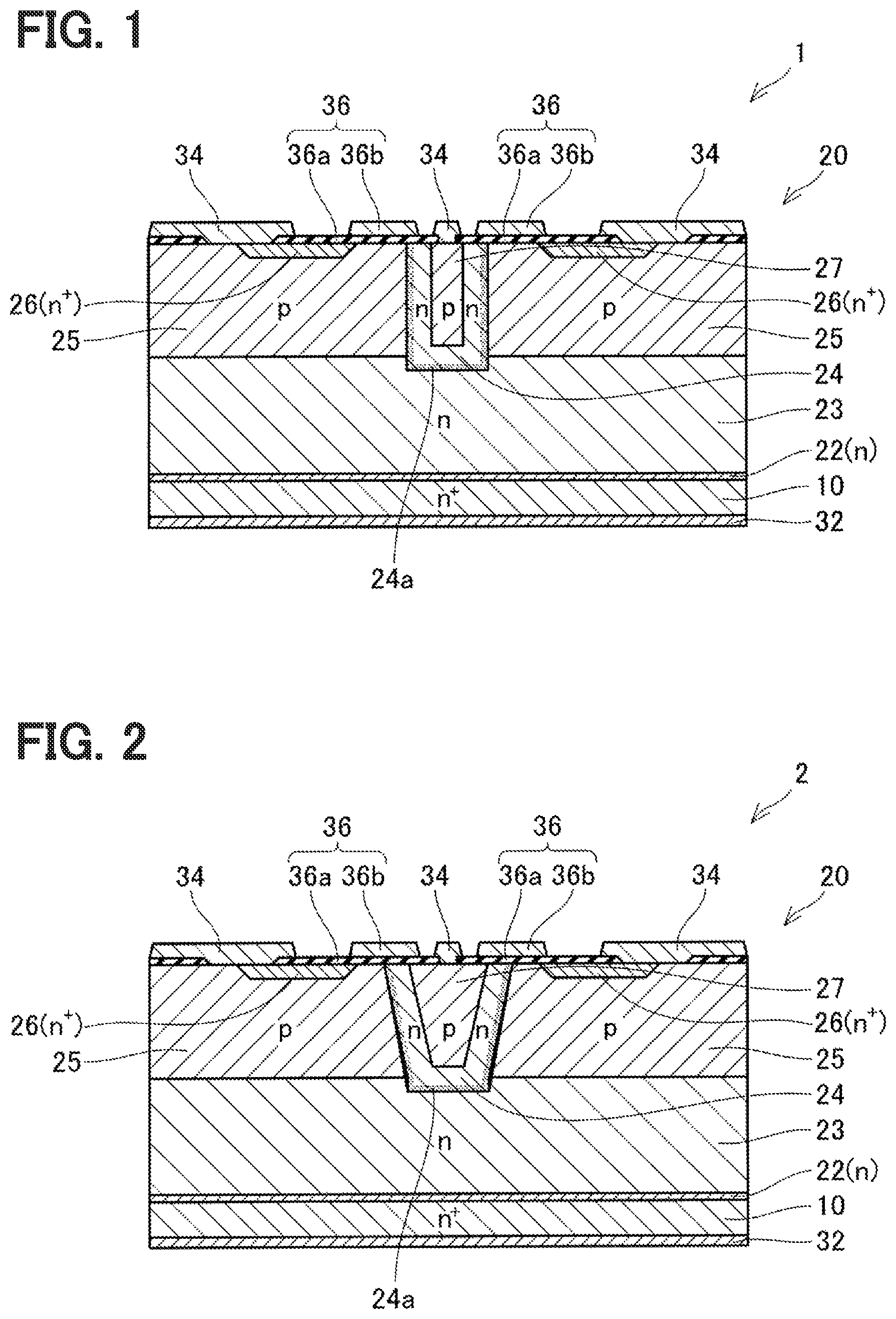 Patent US11784223 Figure 1 – Semiconductor device and manufacturing method of semiconductor device