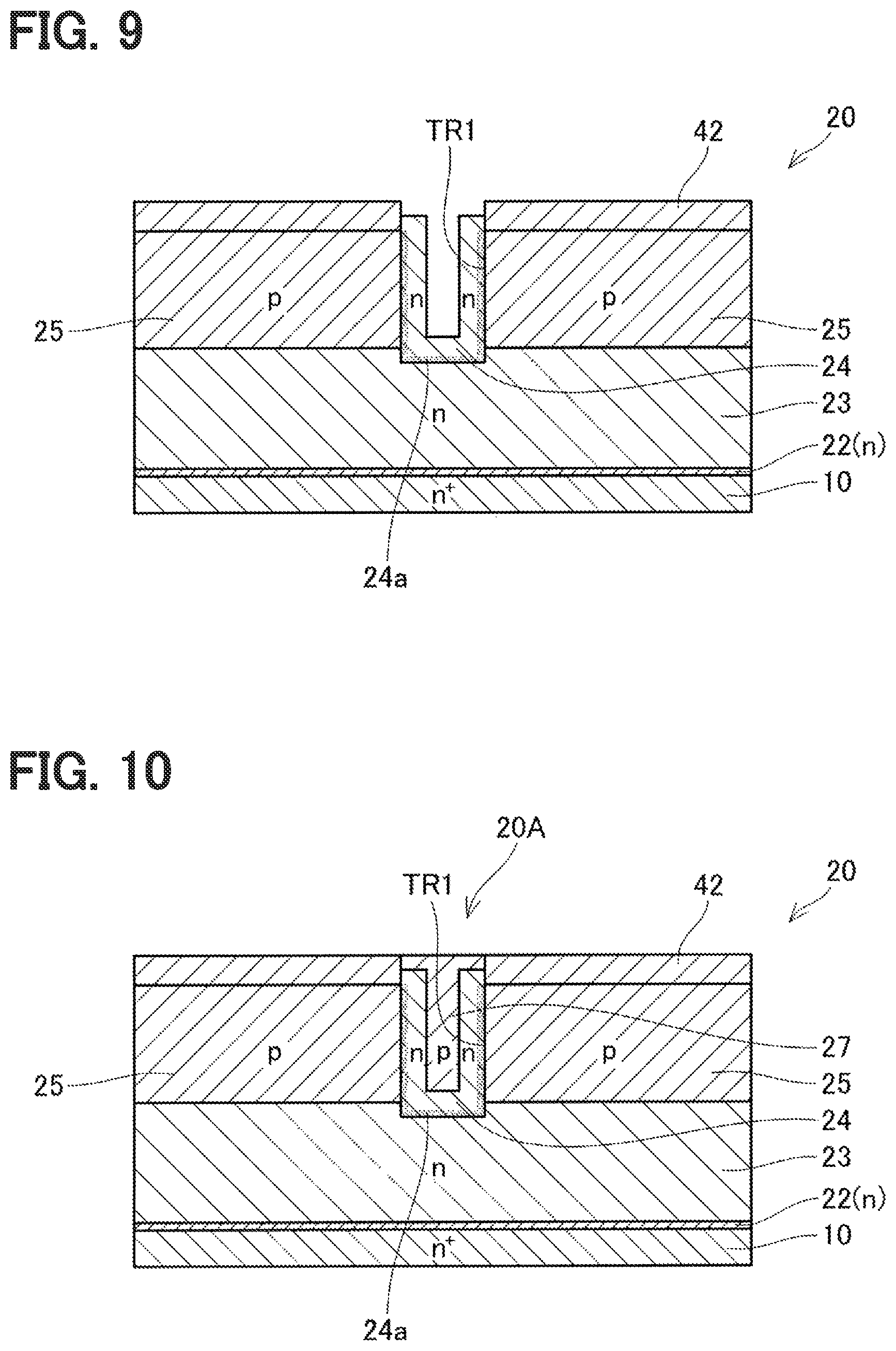 Patent US11784223 Figure 5 – Semiconductor device and manufacturing method of semiconductor device