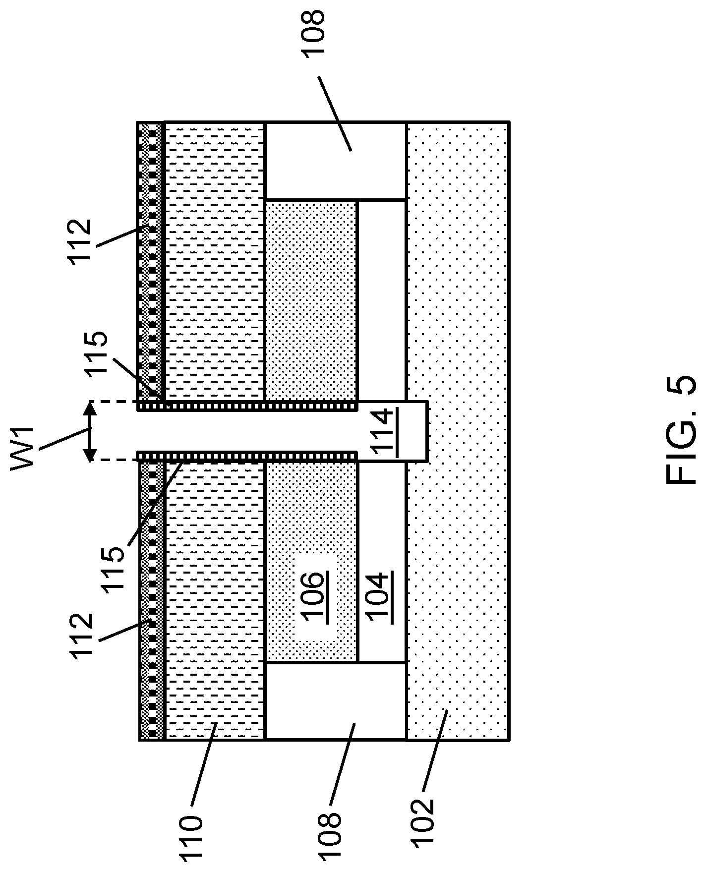 Patent US11784224 Figure 5 – Lateral bipolar transistor structure with base over semiconductor buffer and related method