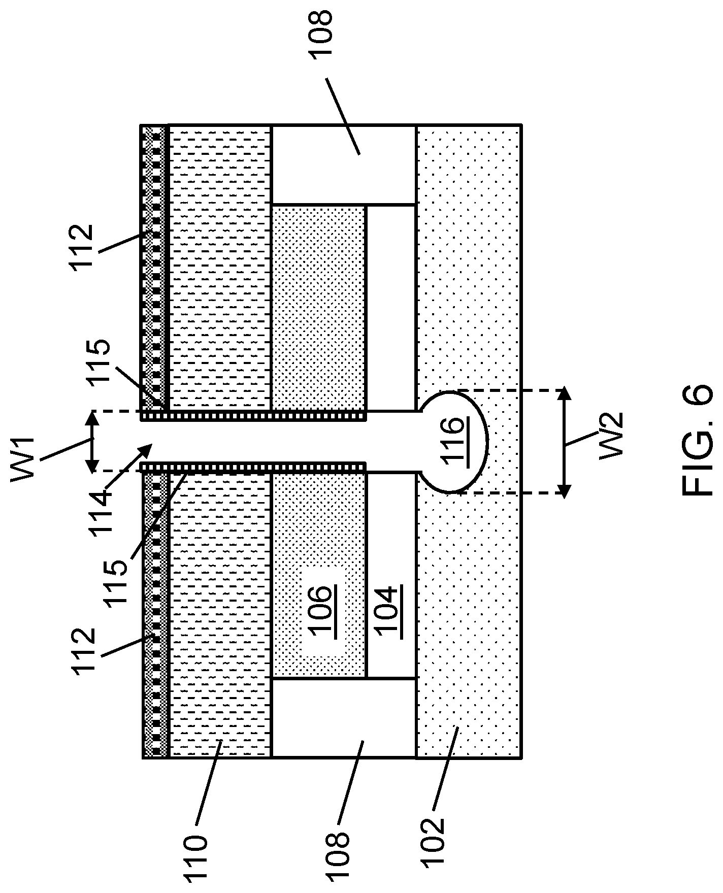 Patent US11784224 Figure 6 – Lateral bipolar transistor structure with base over semiconductor buffer and related method