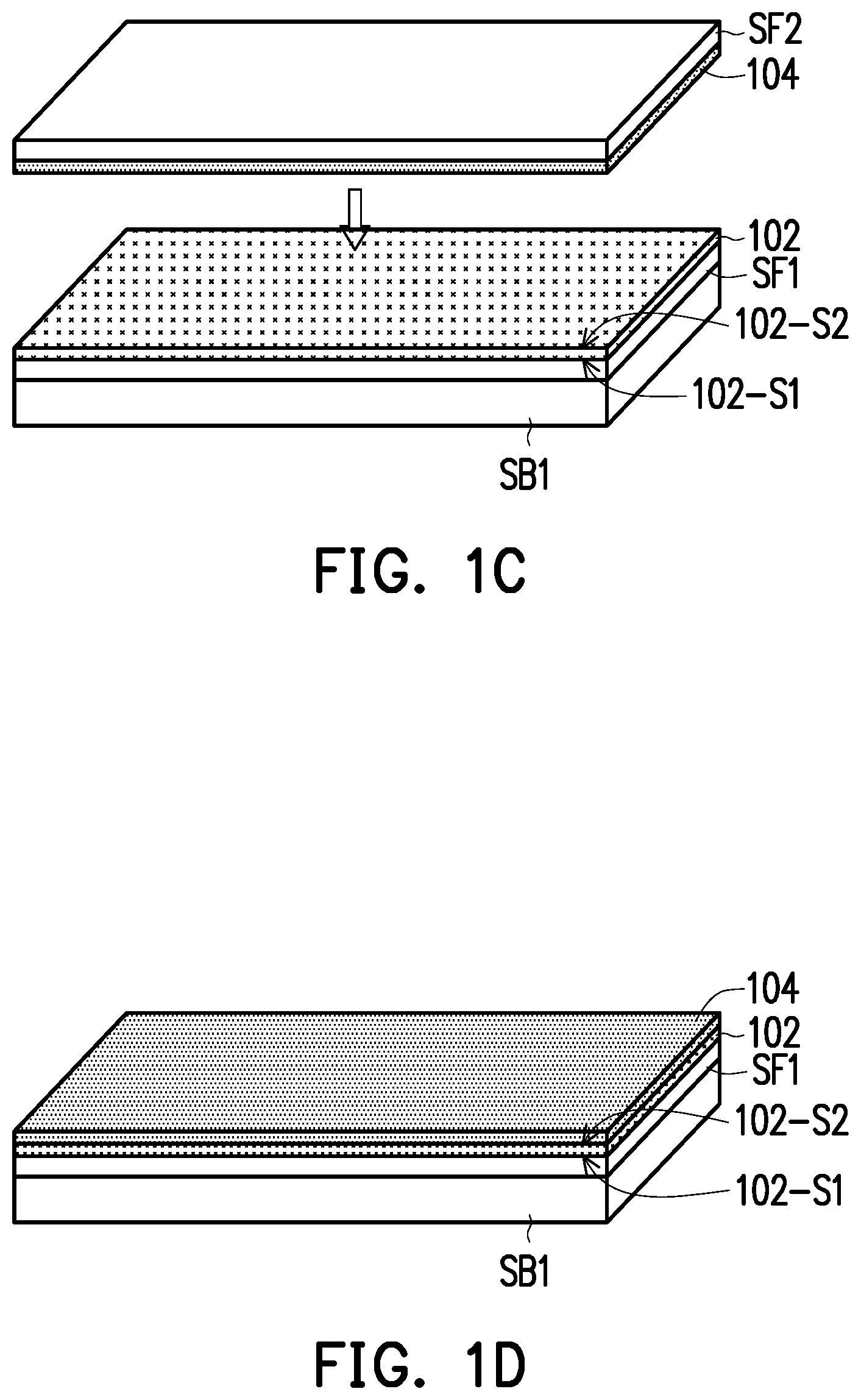 Patent US11784225 Figure 2 – Semiconductor structure, method of forming stacked unit layers and method of forming stacked two-dimensional material layers