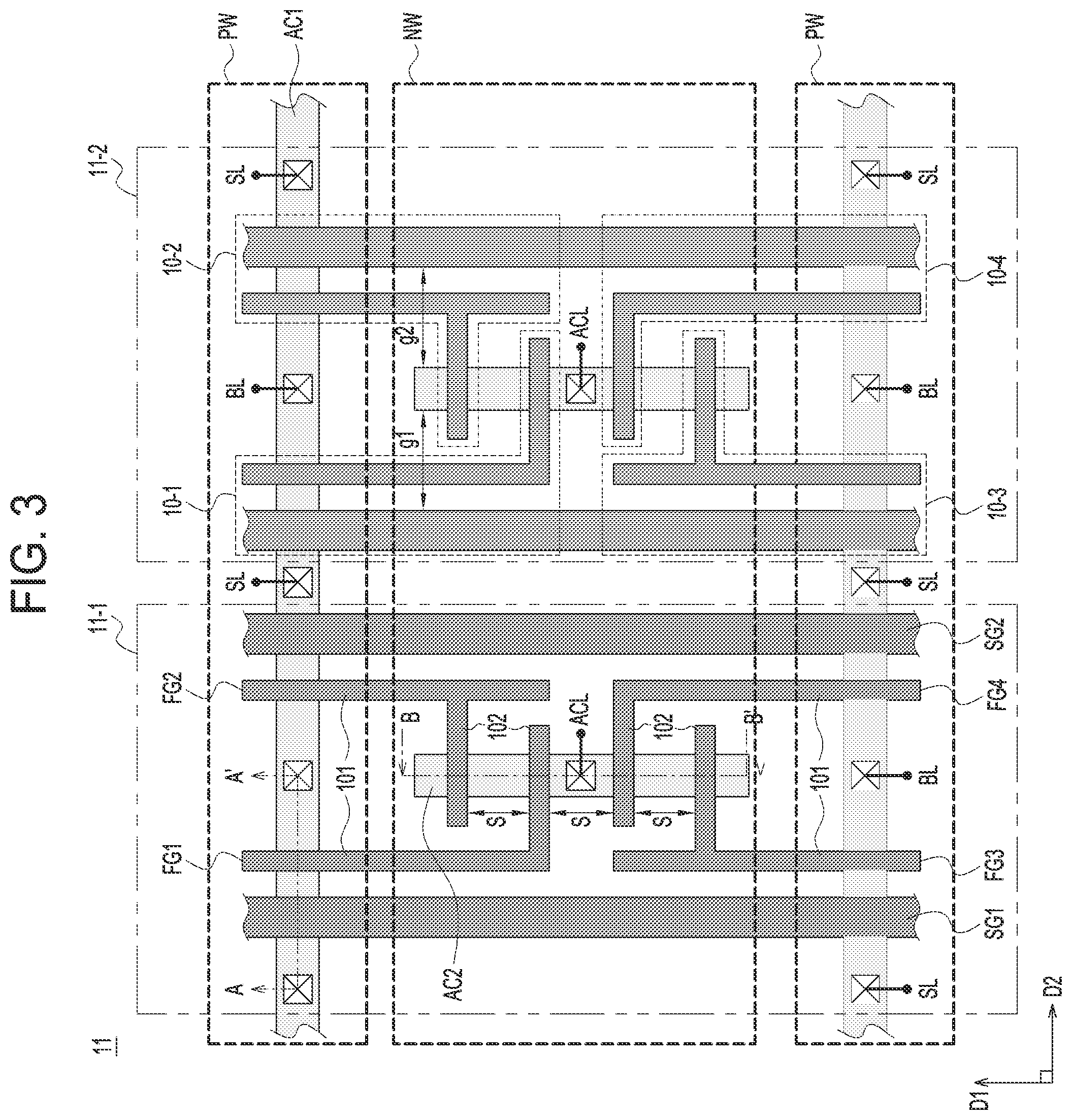 Patent US11784230 Figure 3 – Non-volatile memory device