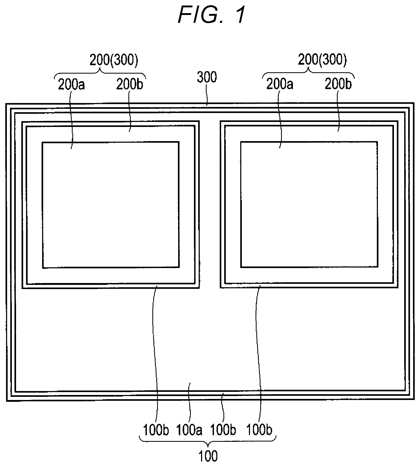Patent US11784231 Figure 1 – Semiconductor device with dummy gates in peripheral region