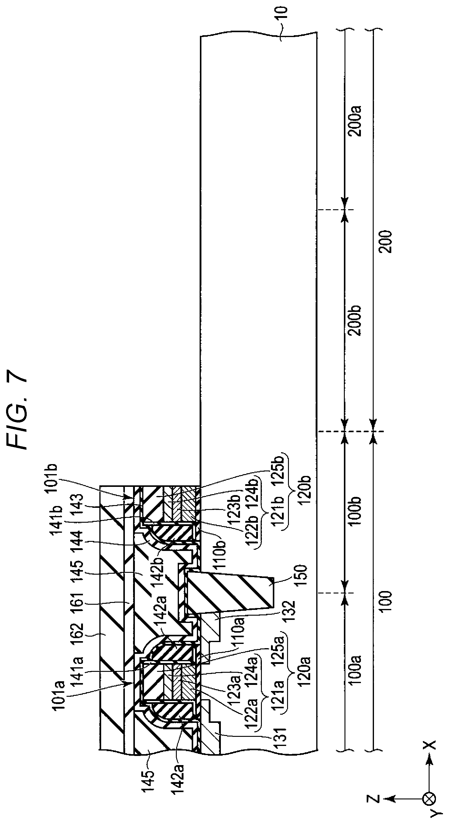 Patent US11784231 Figure 8 – Semiconductor device with dummy gates in peripheral region