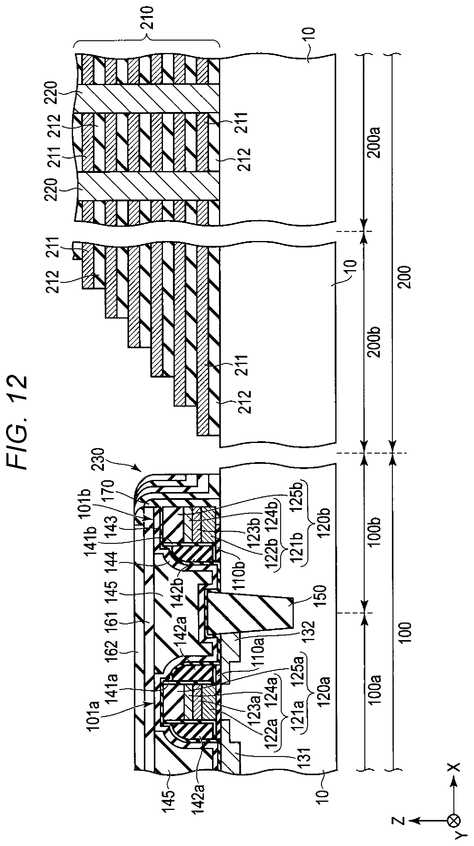 Patent US11784231 Figure 13 – Semiconductor device with dummy gates in peripheral region