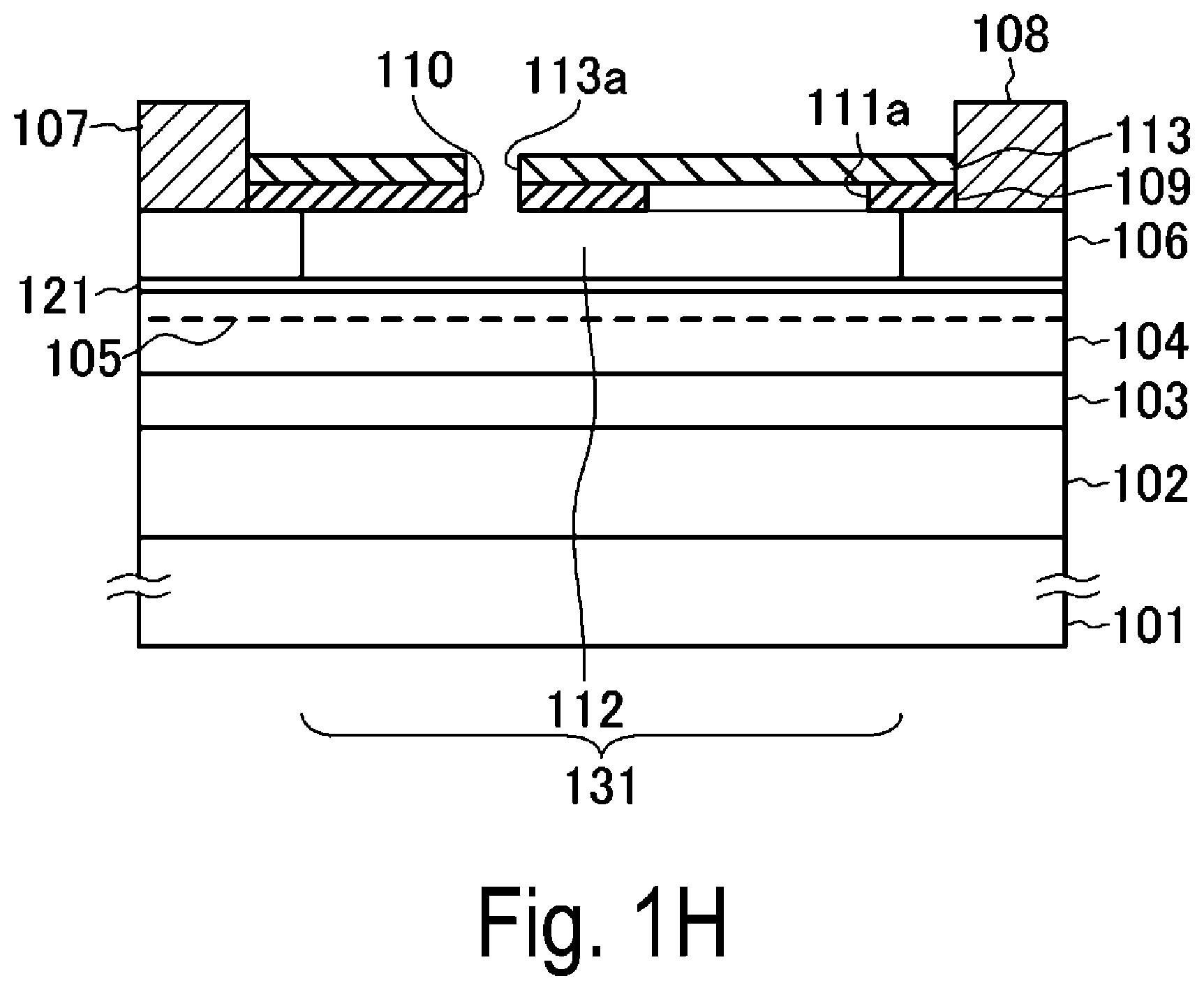 Patent US11784232 Figure 8 – Field effect transistor and method for manufacturing the same