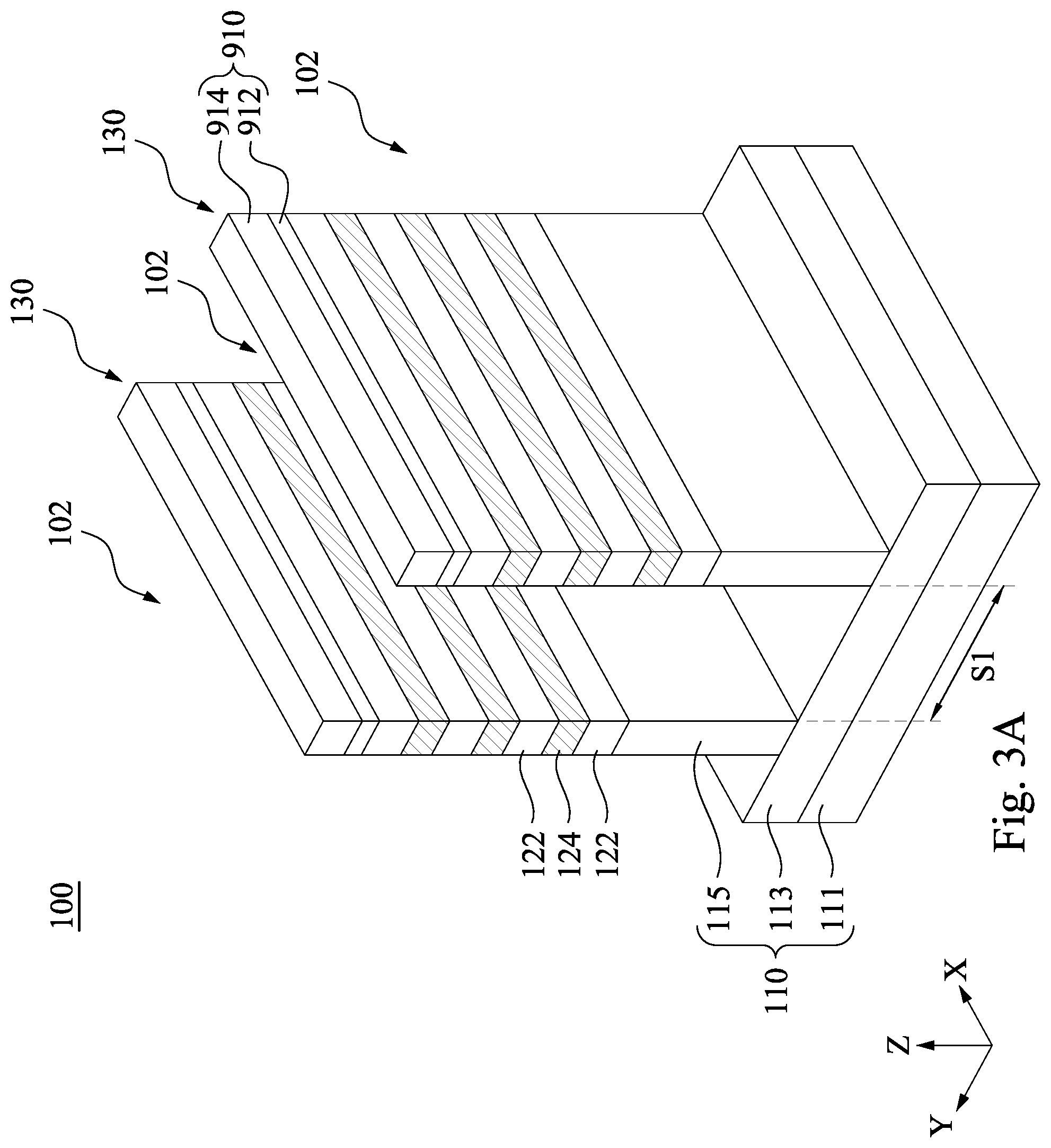 Patent US11784233 Figure 5 – Integrated circuit structure with backside via rail