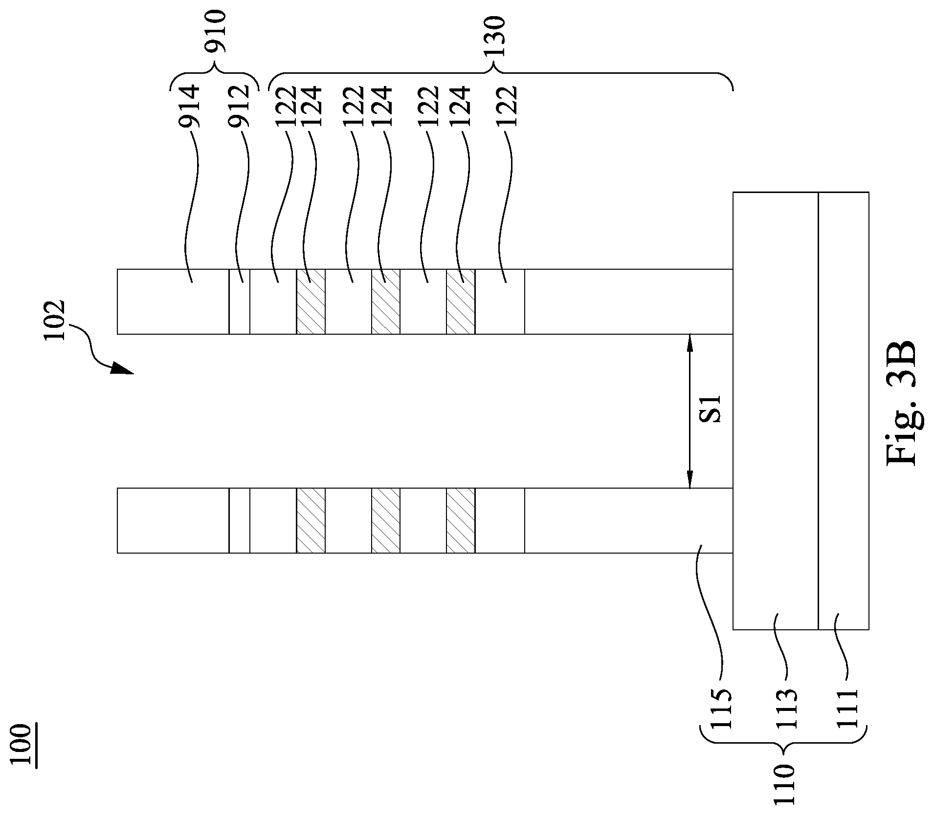 Patent US11784233 Figure 6 – Integrated circuit structure with backside via rail