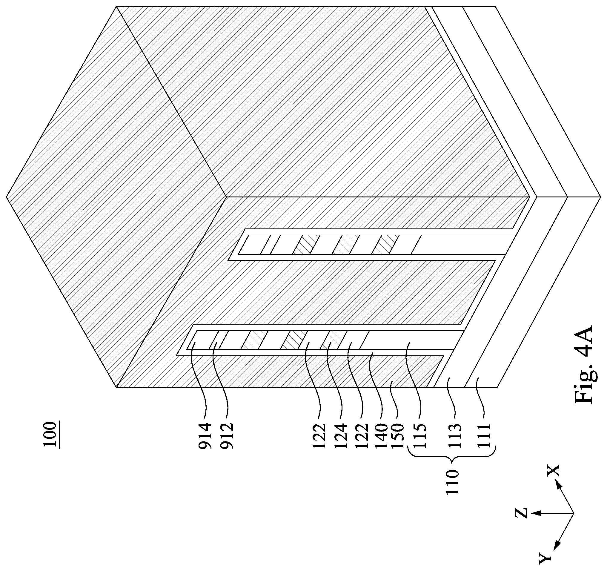 Patent US11784233 Figure 7 – Integrated circuit structure with backside via rail