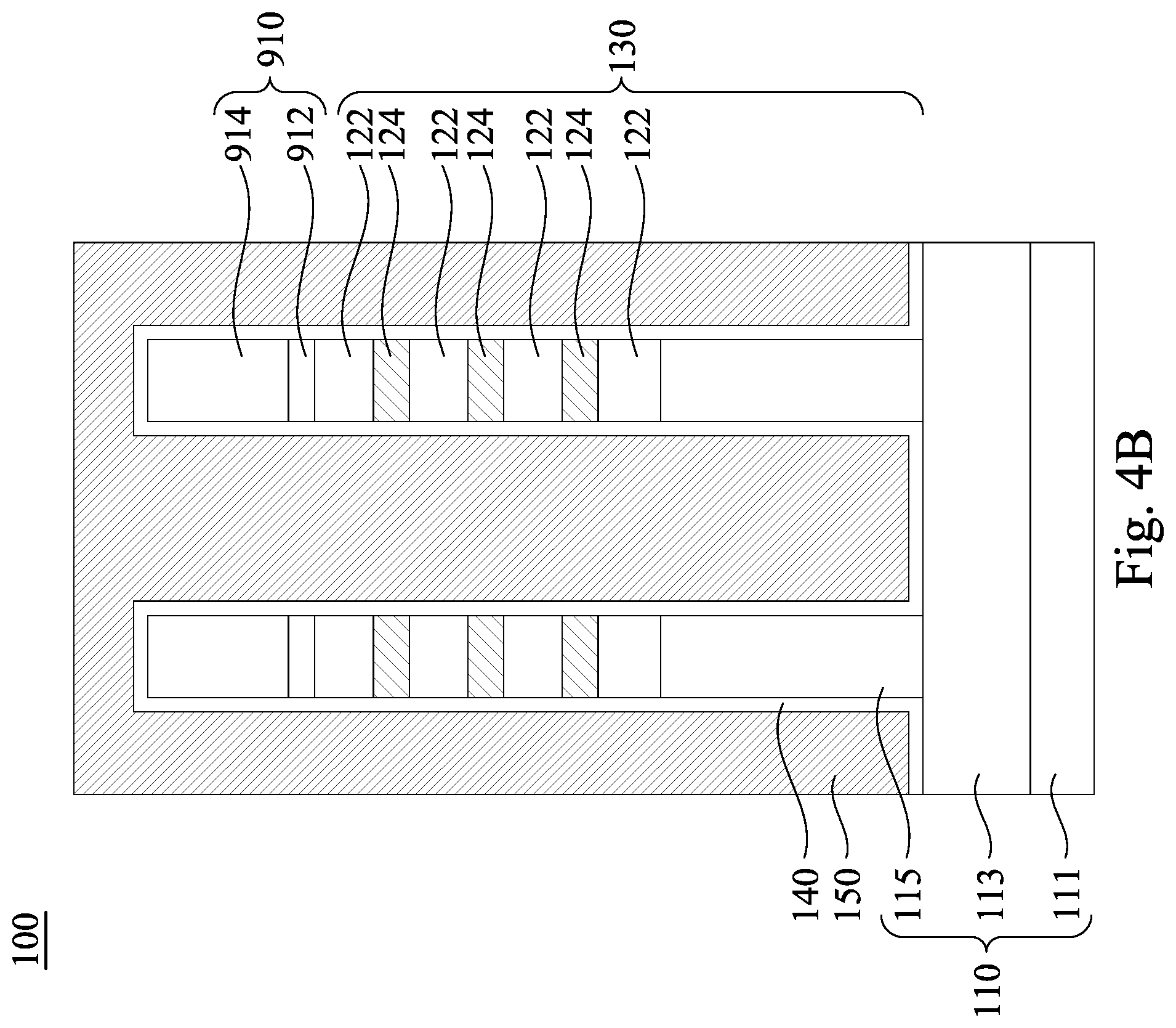 Patent US11784233 Figure 8 – Integrated circuit structure with backside via rail