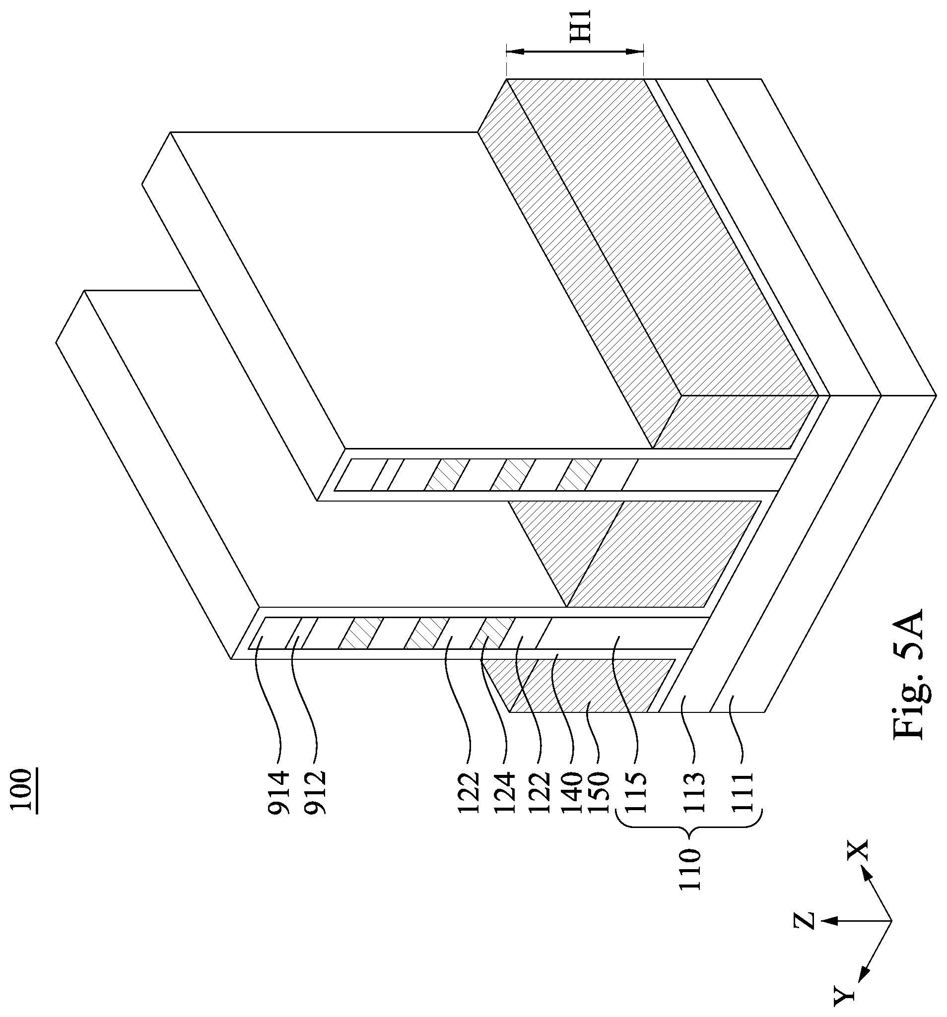 Patent US11784233 Figure 9 – Integrated circuit structure with backside via rail