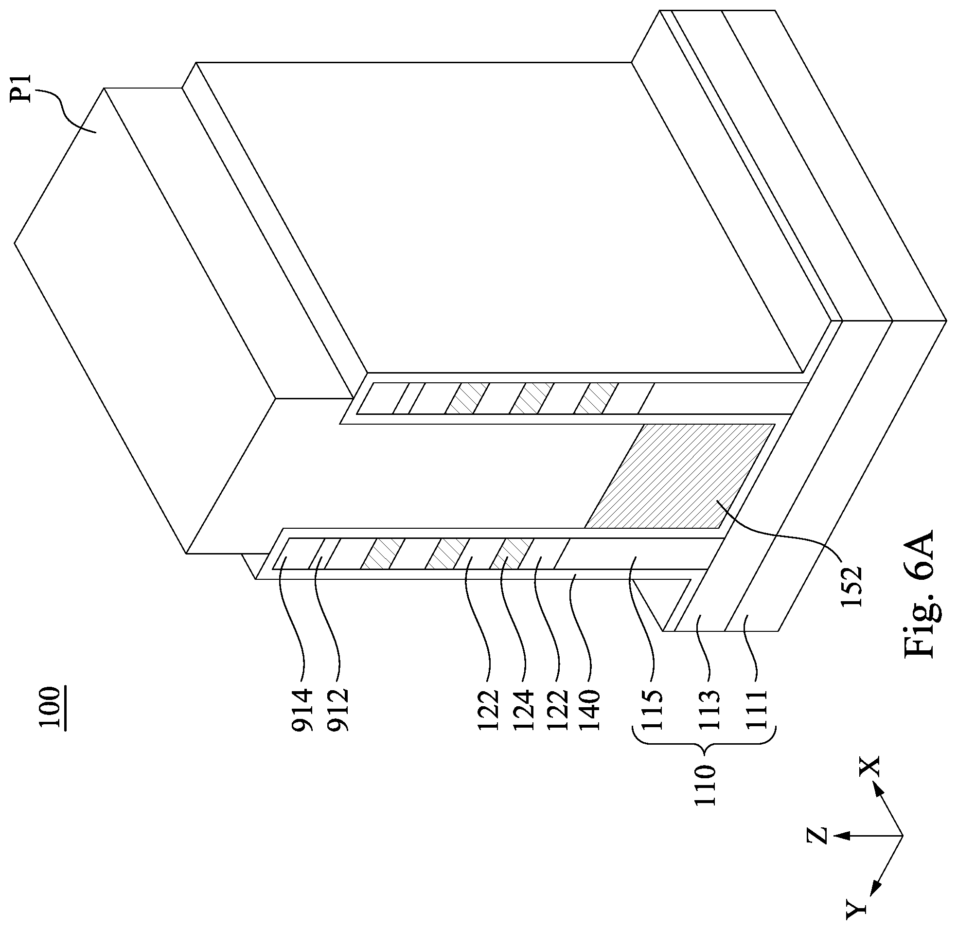 Patent US11784233 Figure 11 – Integrated circuit structure with backside via rail