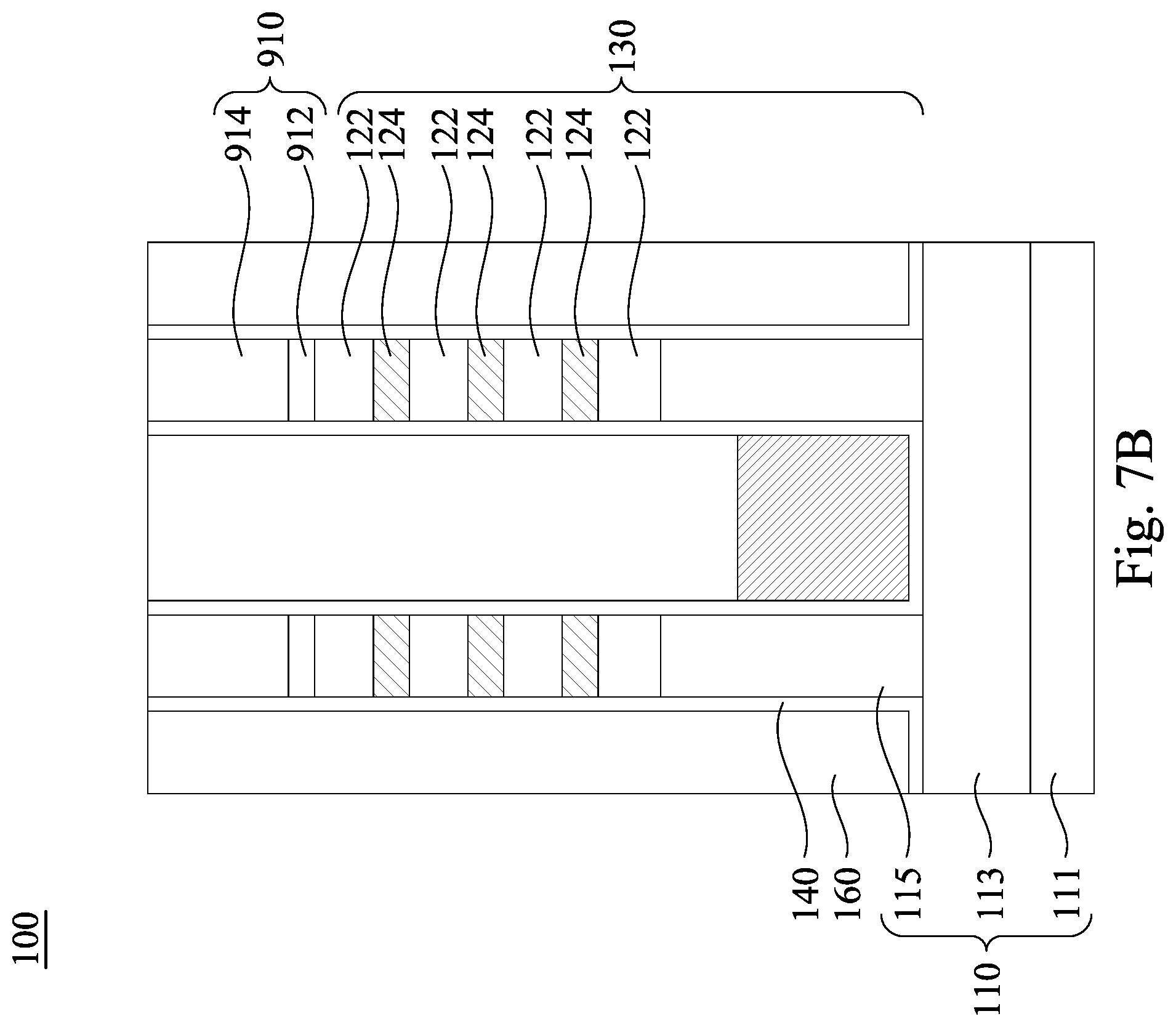 Patent US11784233 Figure 14 – Integrated circuit structure with backside via rail