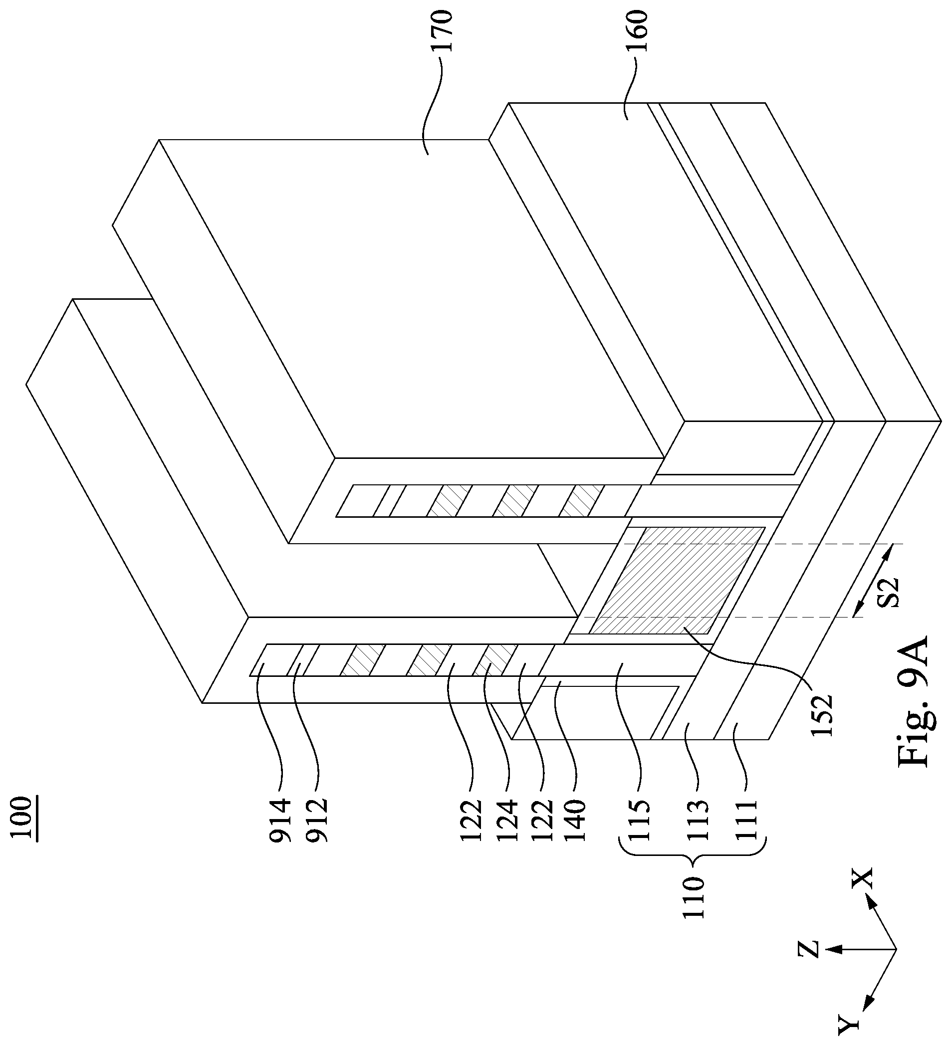 Patent US11784233 Figure 17 – Integrated circuit structure with backside via rail