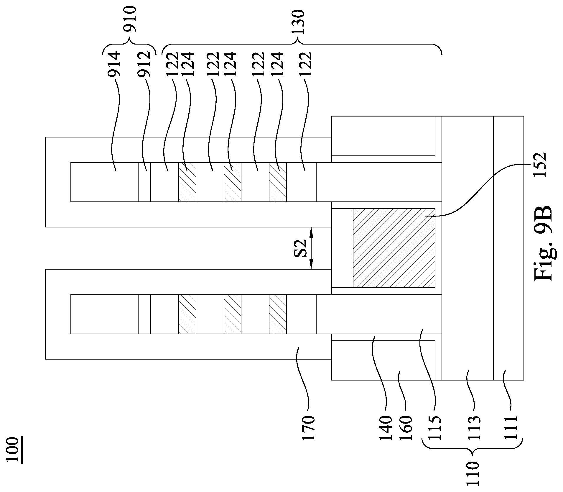 Patent US11784233 Figure 18 – Integrated circuit structure with backside via rail
