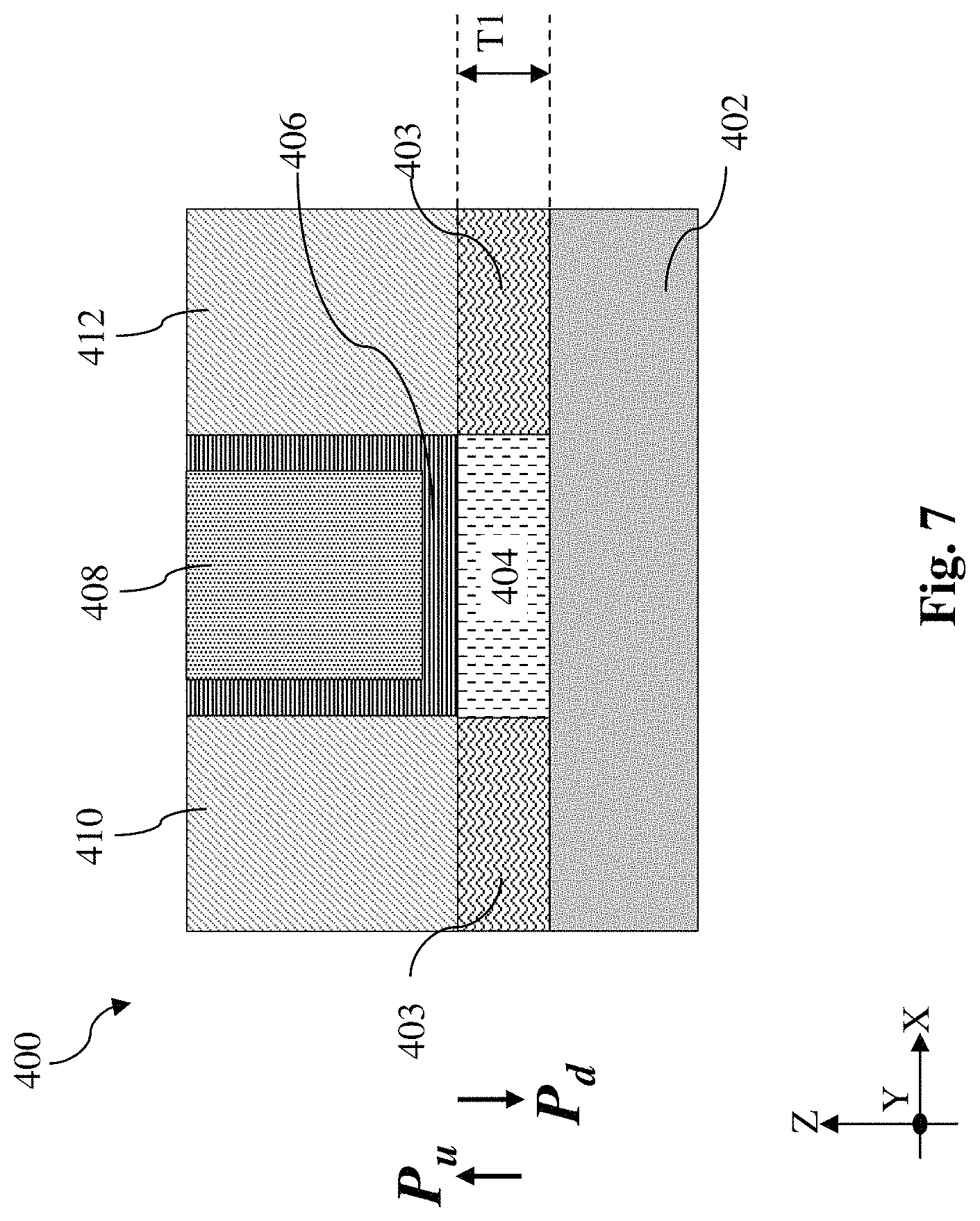 Patent US11784234 Figure 8 – Ferroelectric channel field effect transistor