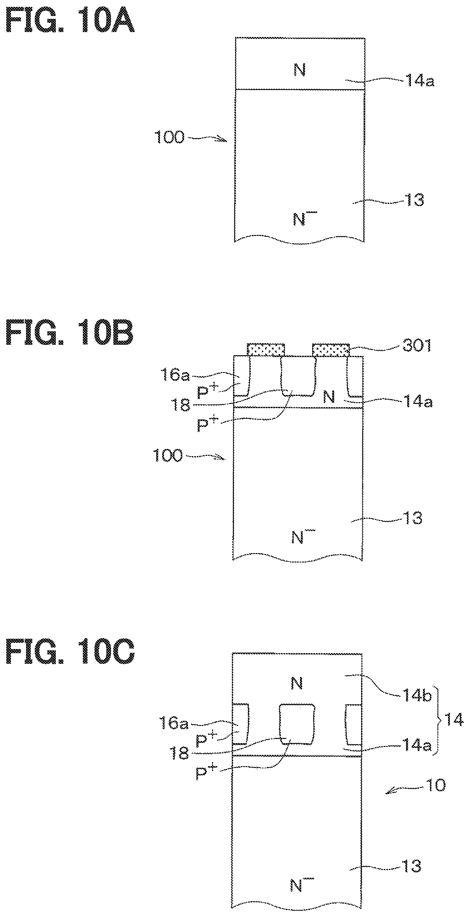 Patent US11784244 Figure 12 – Method for manufacturing semiconductor device having JFET