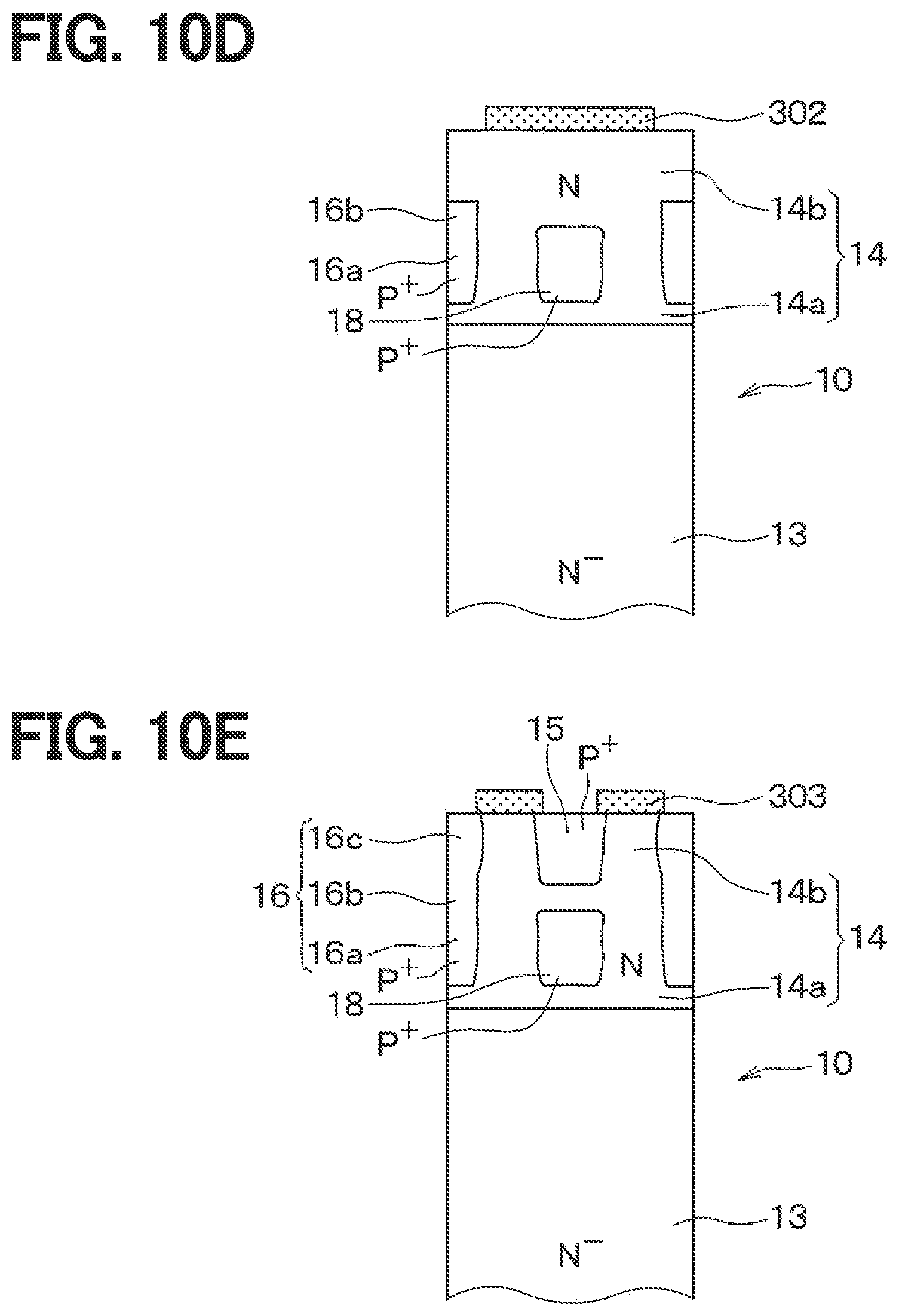 Patent US11784244 Figure 13 – Method for manufacturing semiconductor device having JFET