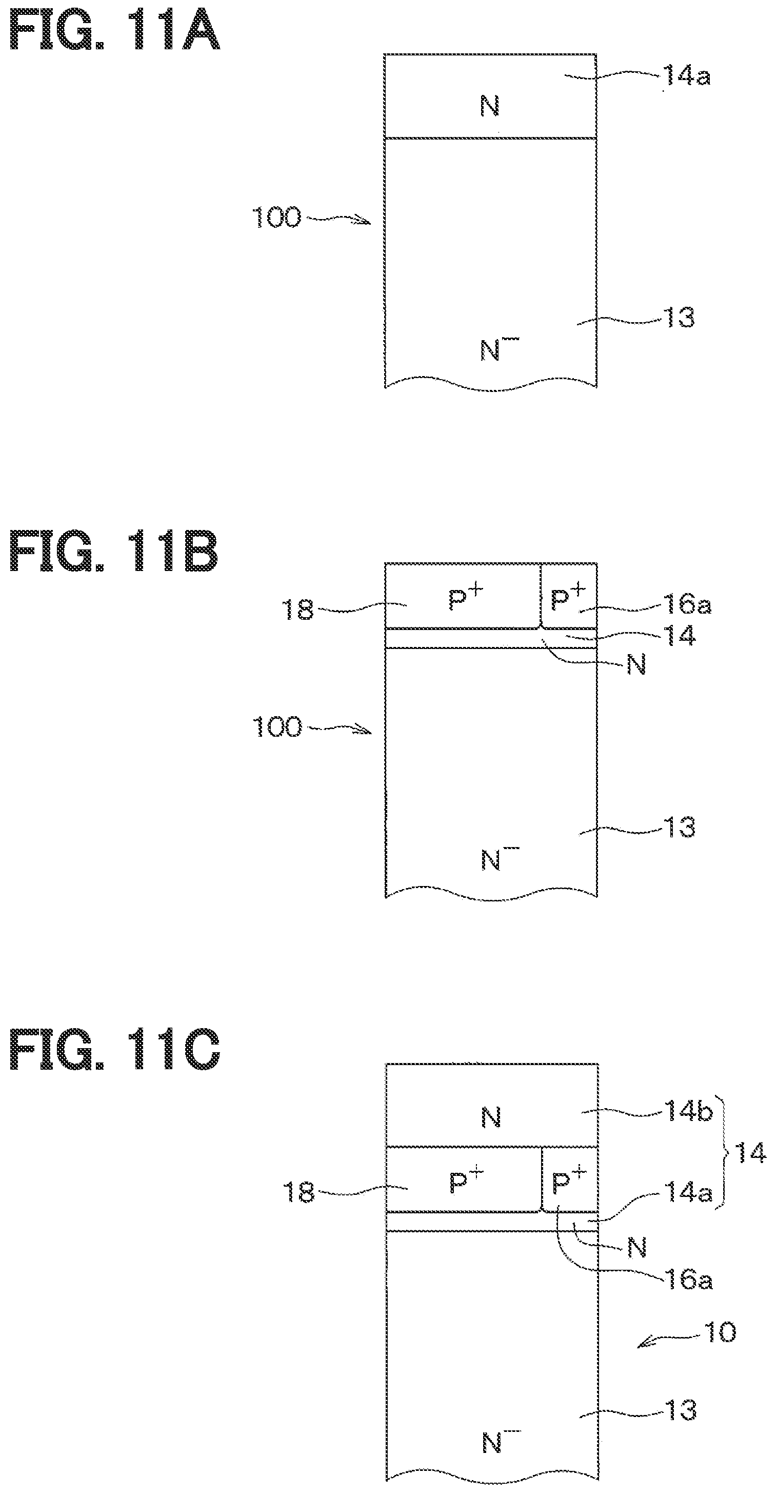 Patent US11784244 Figure 14 – Method for manufacturing semiconductor device having JFET