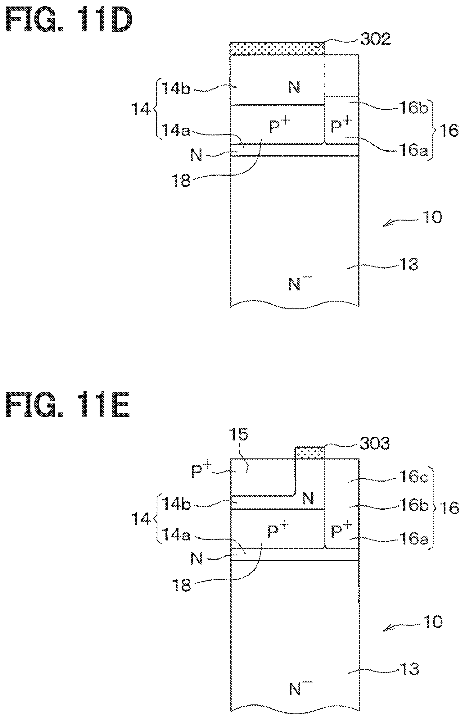 Patent US11784244 Figure 15 – Method for manufacturing semiconductor device having JFET