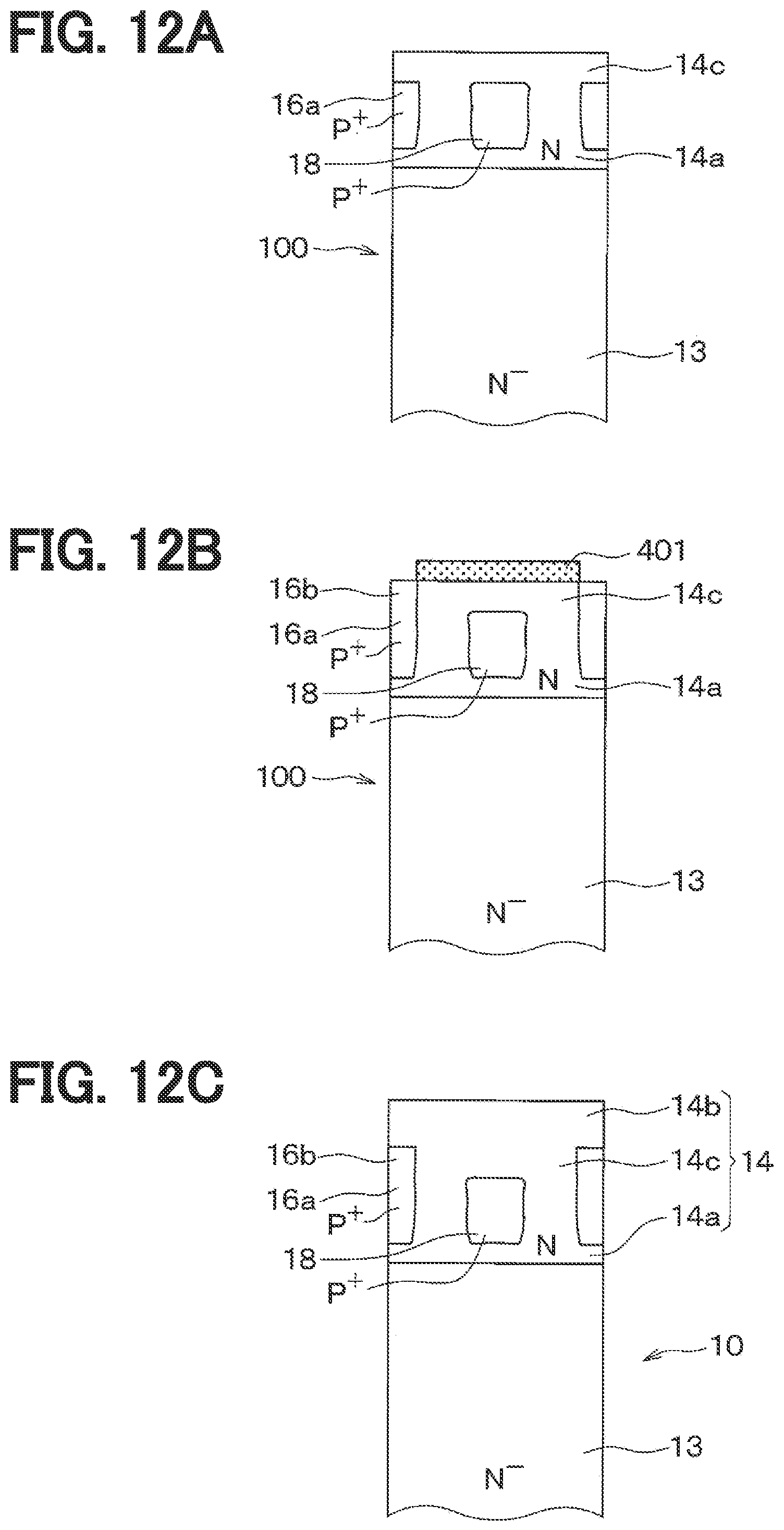 Patent US11784244 Figure 16 – Method for manufacturing semiconductor device having JFET