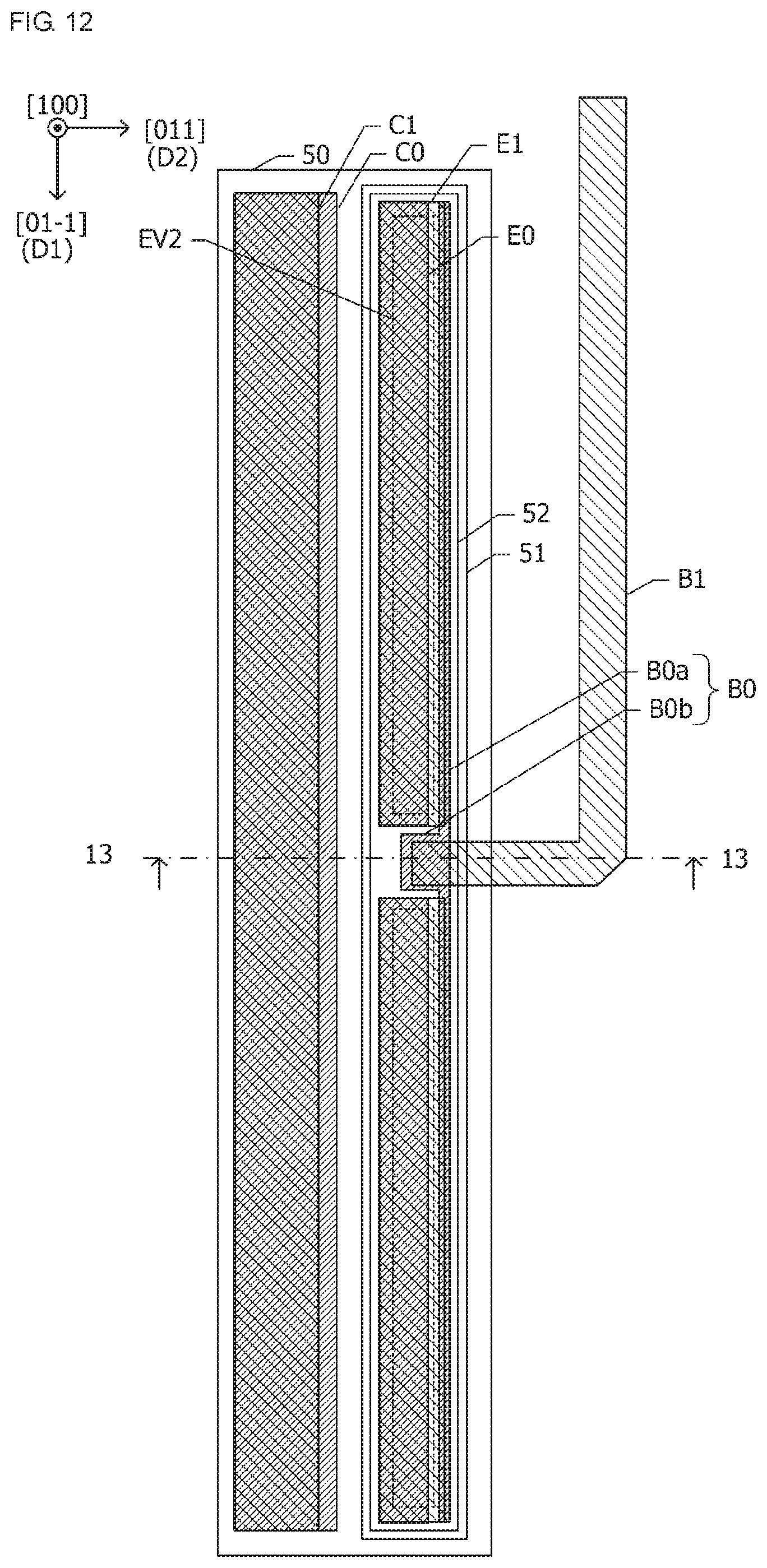 Patent US11784245 Figure 12 – Semiconductor device