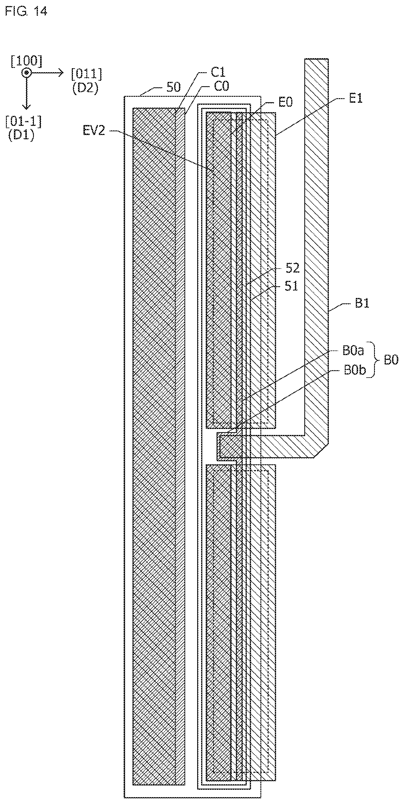 Patent US11784245 Figure 14 – Semiconductor device