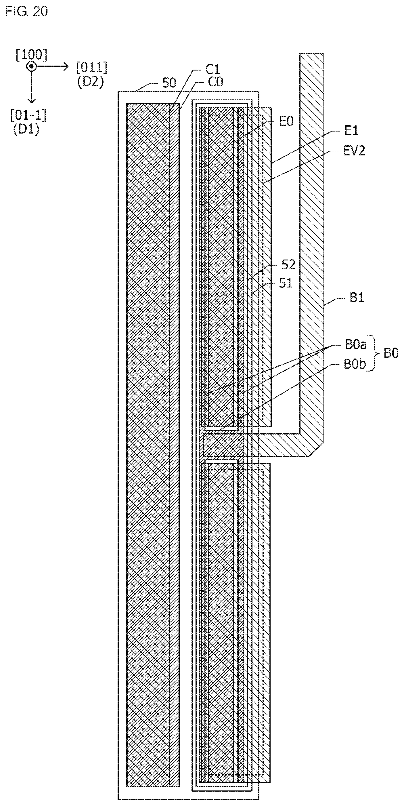 Patent US11784245 Figure 20 – Semiconductor device