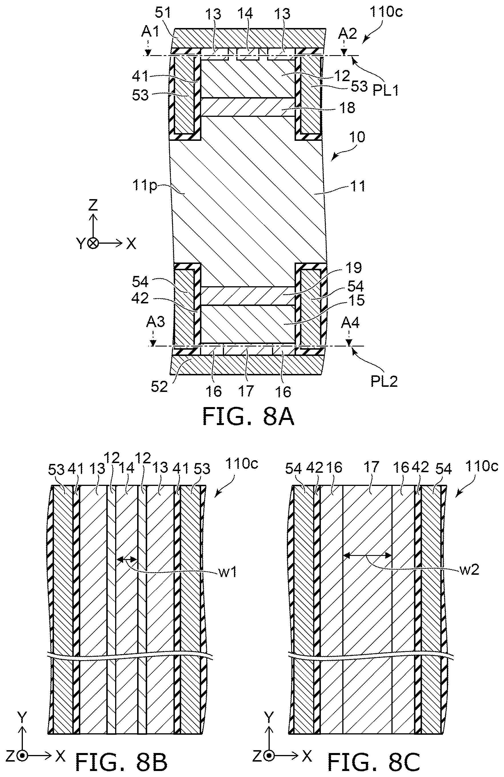 Patent US11784246 Figure 7 – Semiconductor device and semiconductor module