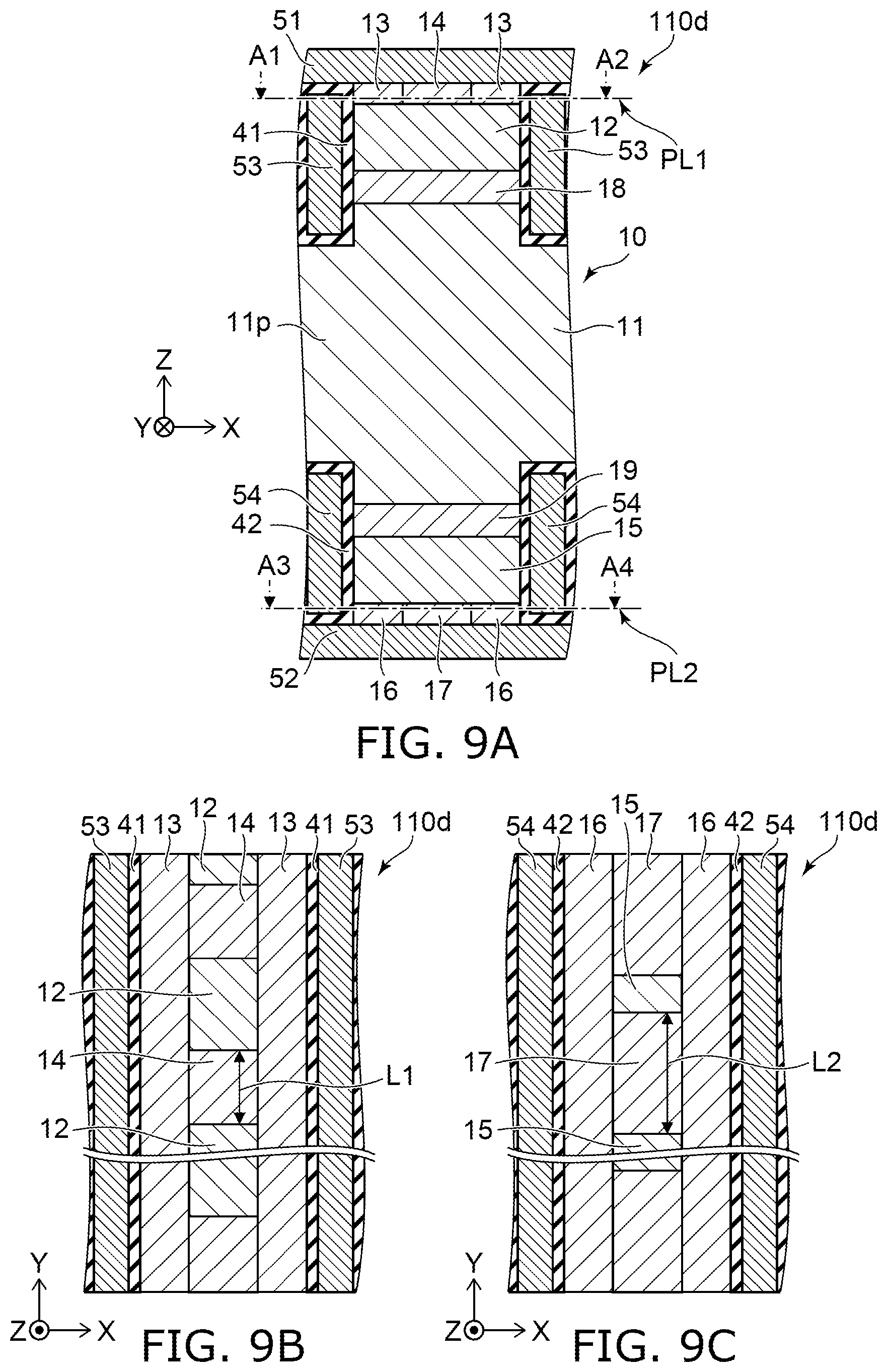 Patent US11784246 Figure 8 – Semiconductor device and semiconductor module