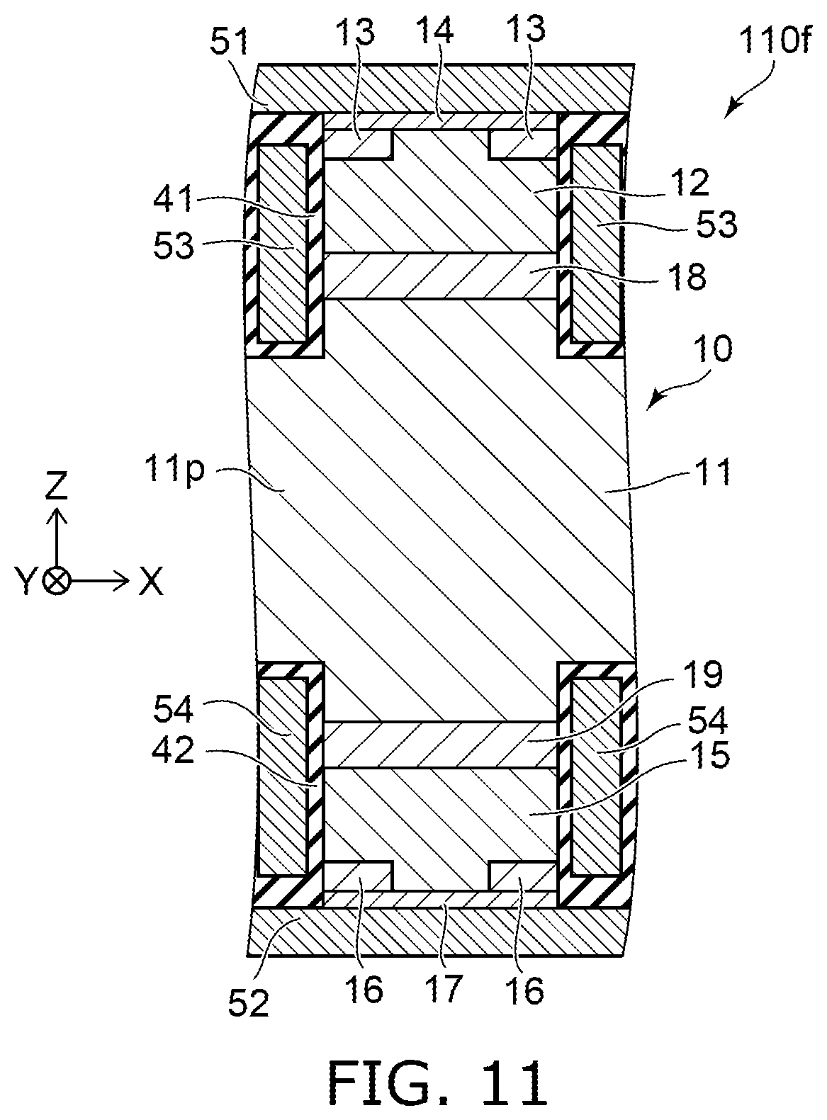 Patent US11784246 Figure 10 – Semiconductor device and semiconductor module
