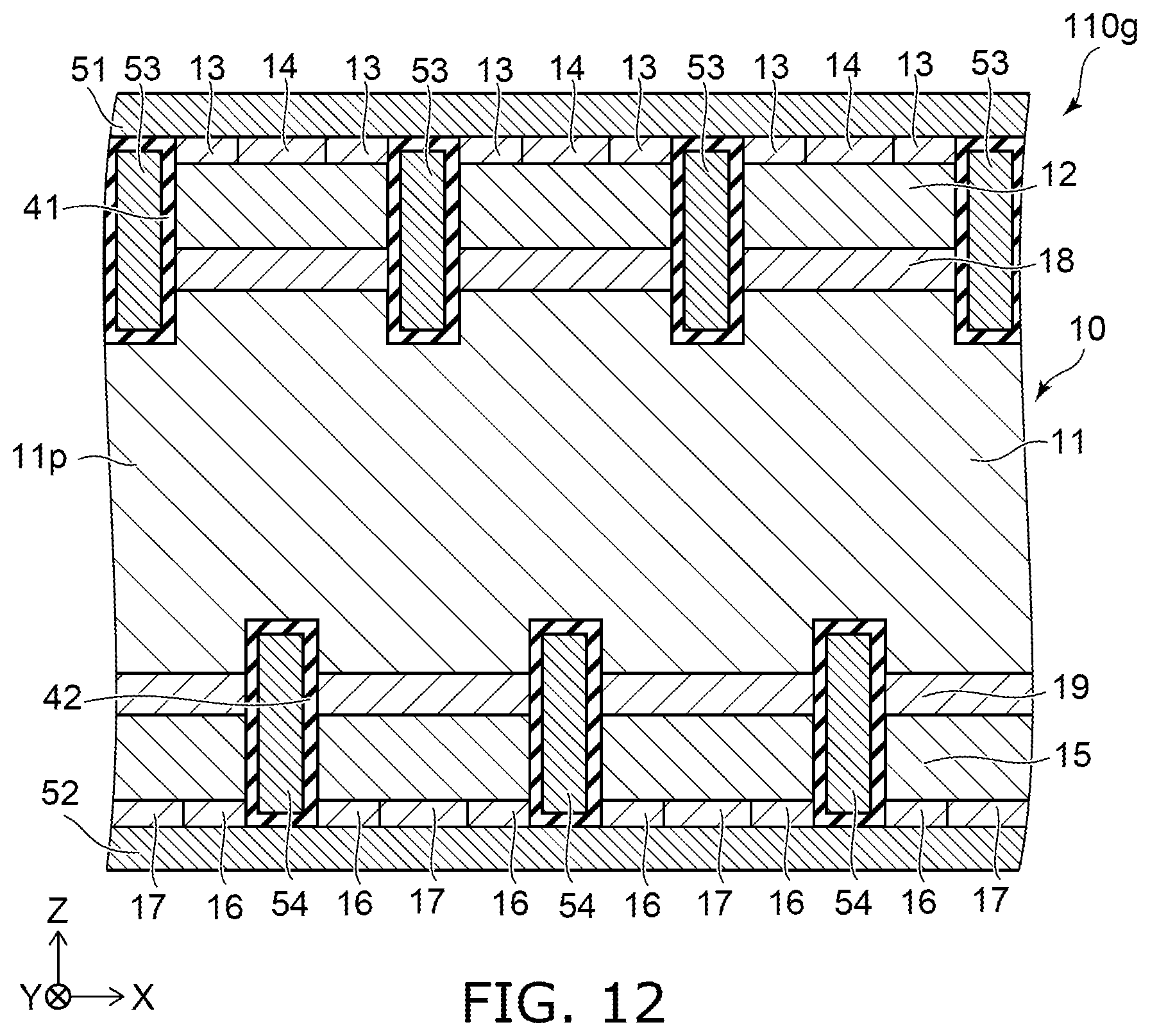 Patent US11784246 Figure 11 – Semiconductor device and semiconductor module