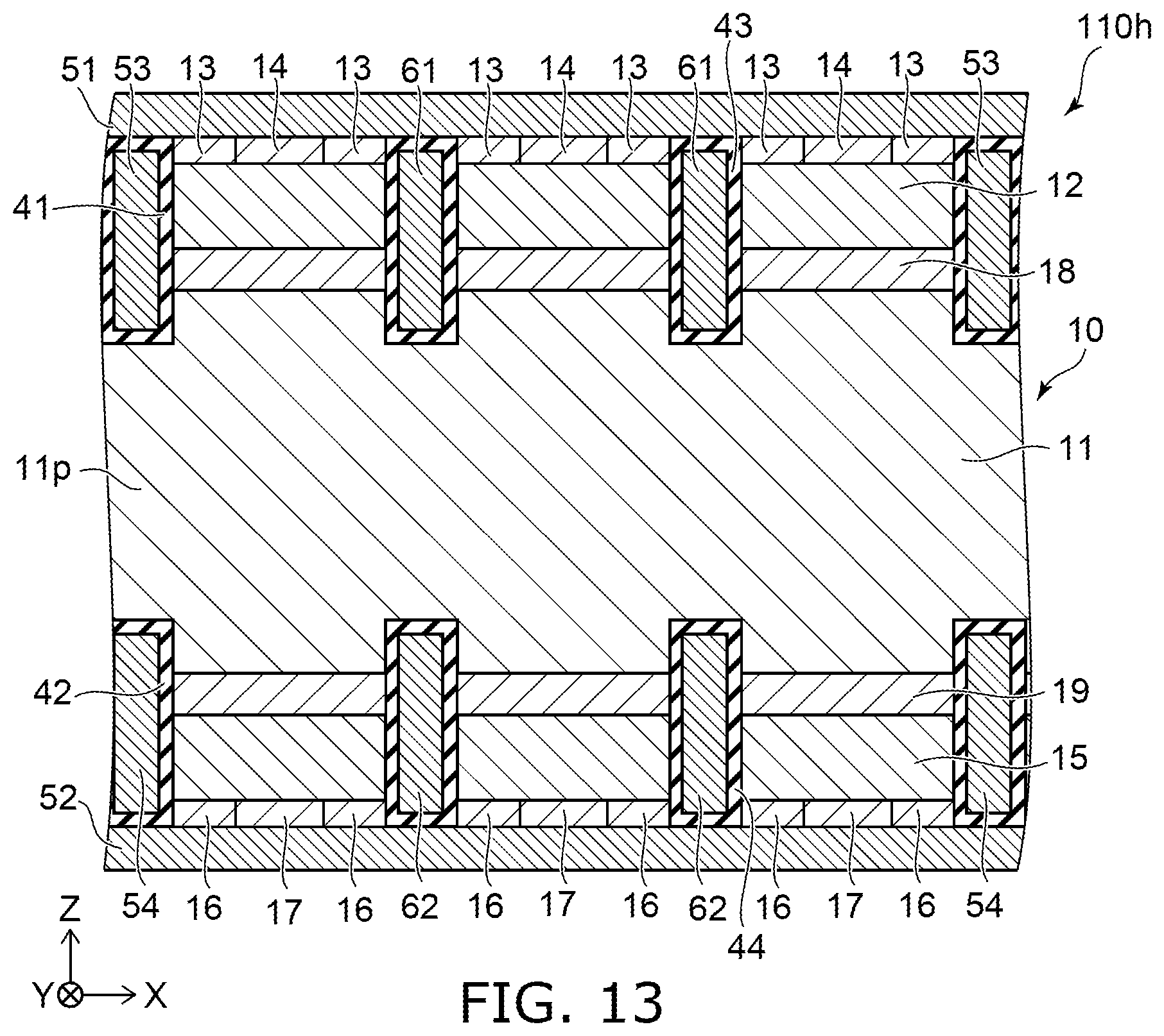 Patent US11784246 Figure 12 – Semiconductor device and semiconductor module