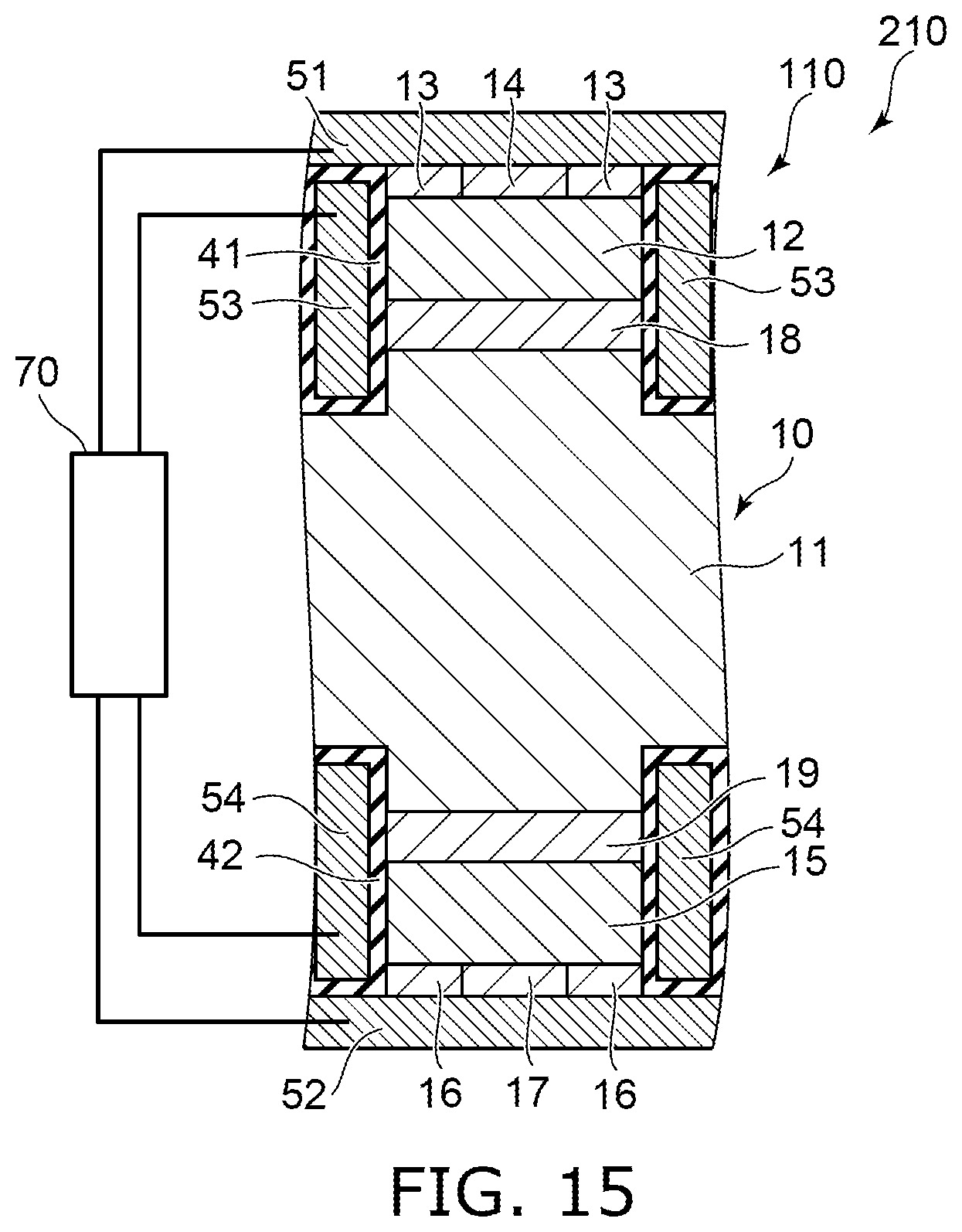 Patent US11784246 Figure 14 – Semiconductor device and semiconductor module