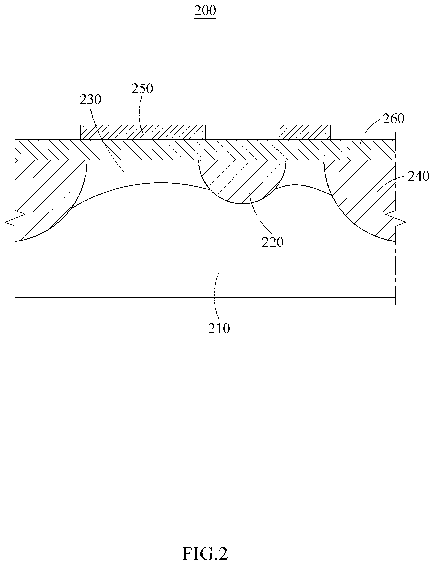 Patent US11784249 Figure 2 – Active antenna device based on silicon ring field effect transistor array