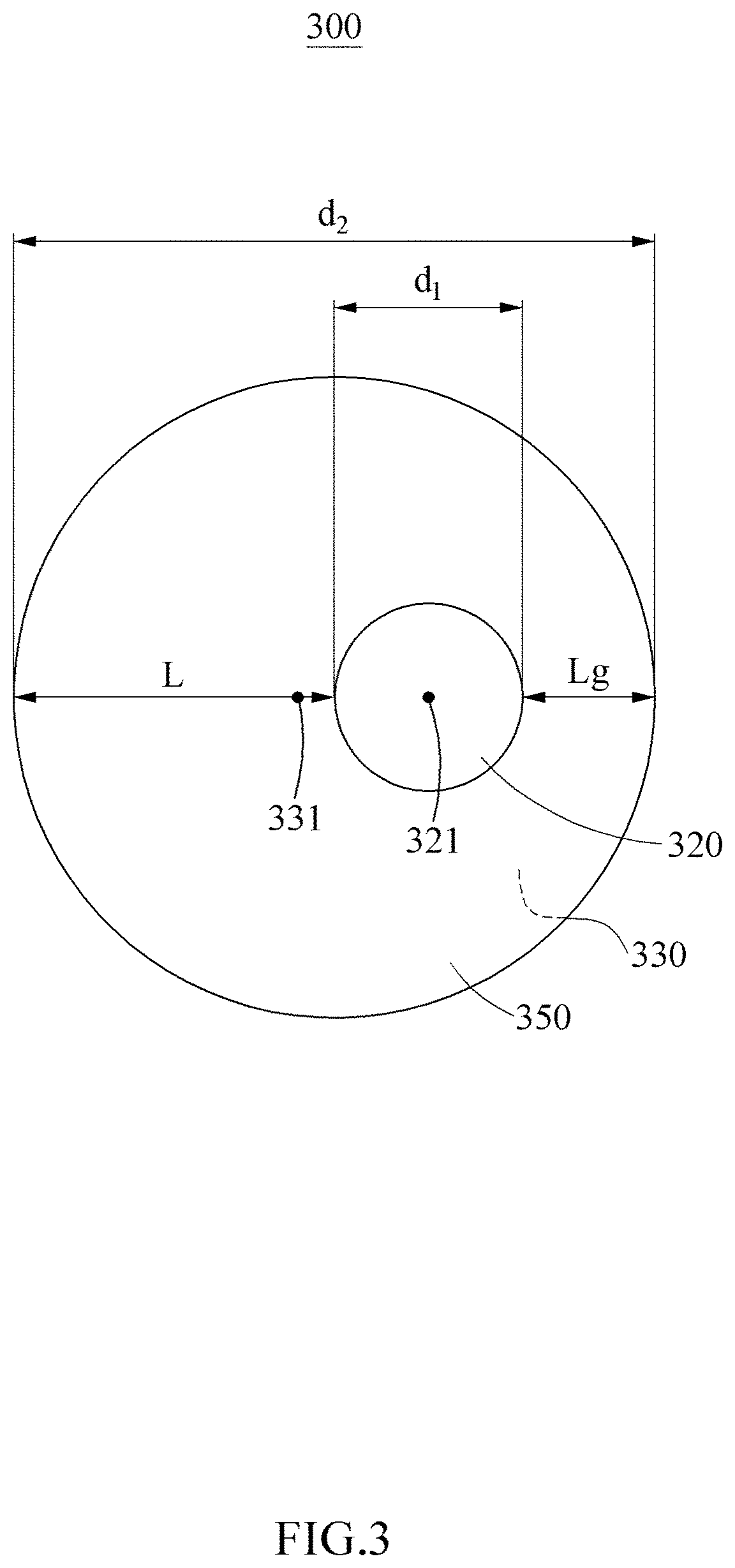 Patent US11784249 Figure 3 – Active antenna device based on silicon ring field effect transistor array