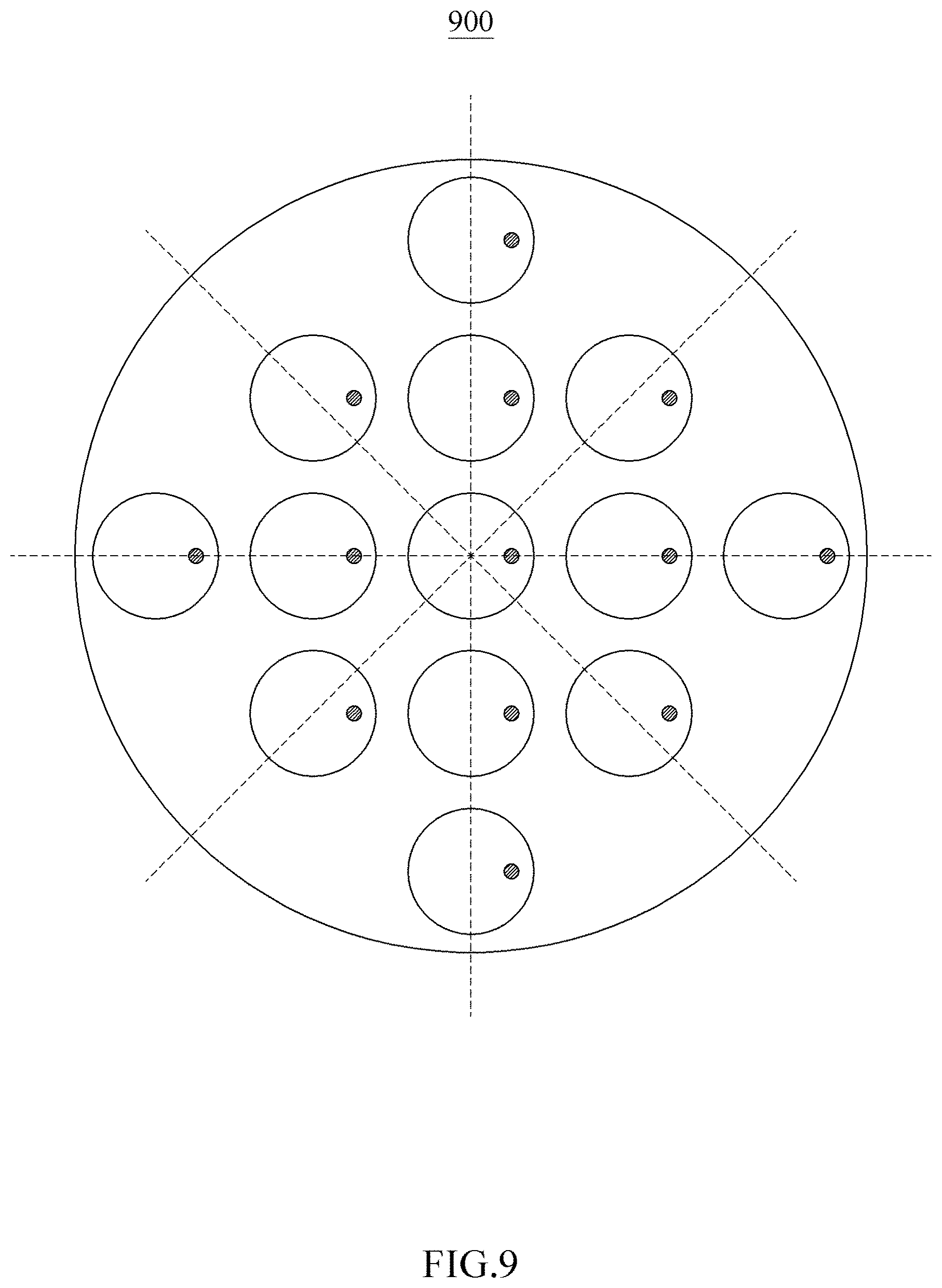 Patent US11784249 Figure 9 – Active antenna device based on silicon ring field effect transistor array