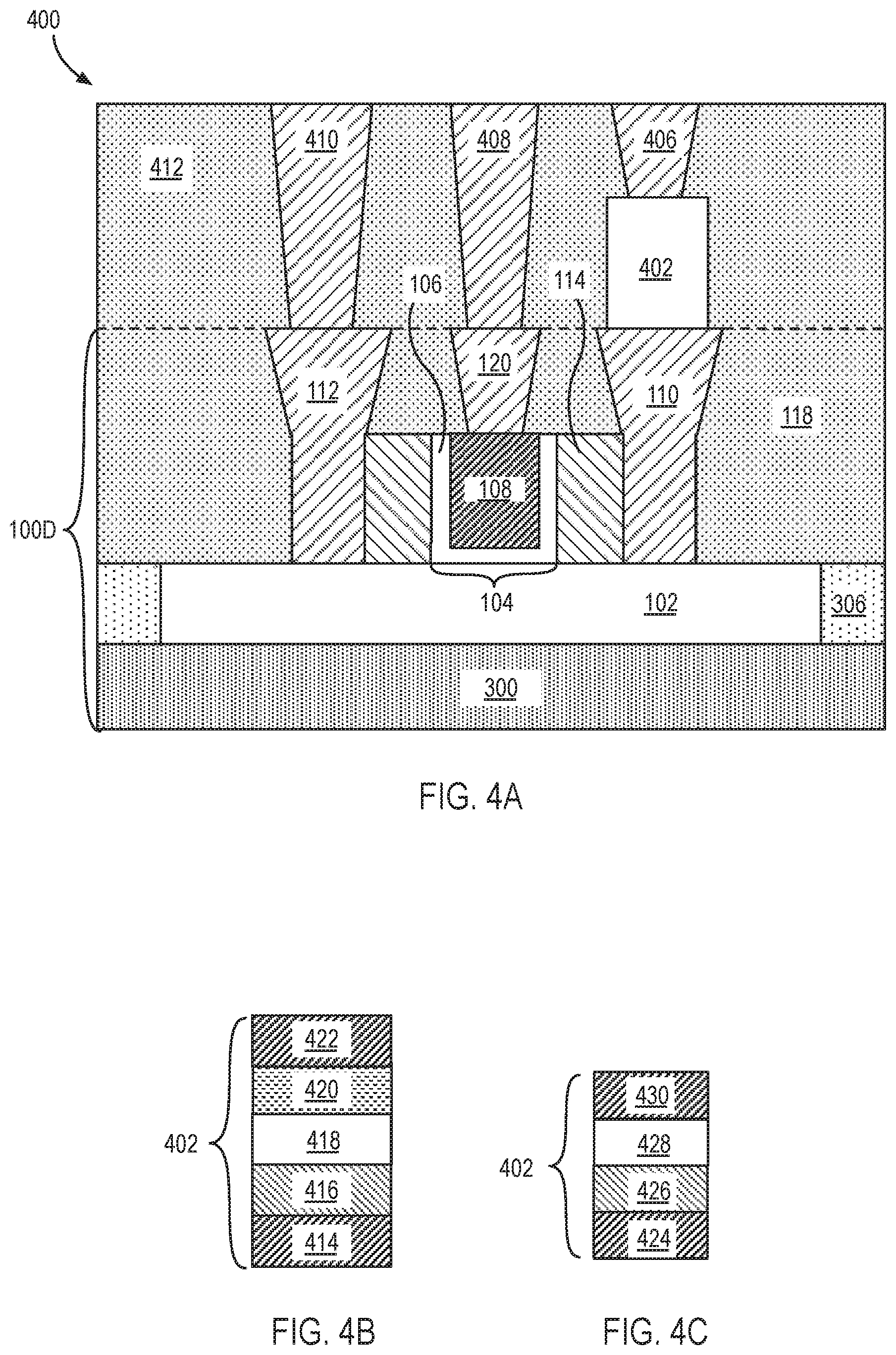 Patent US11784251 Figure 10 – Transistors with ferroelectric spacer and methods of fabrication