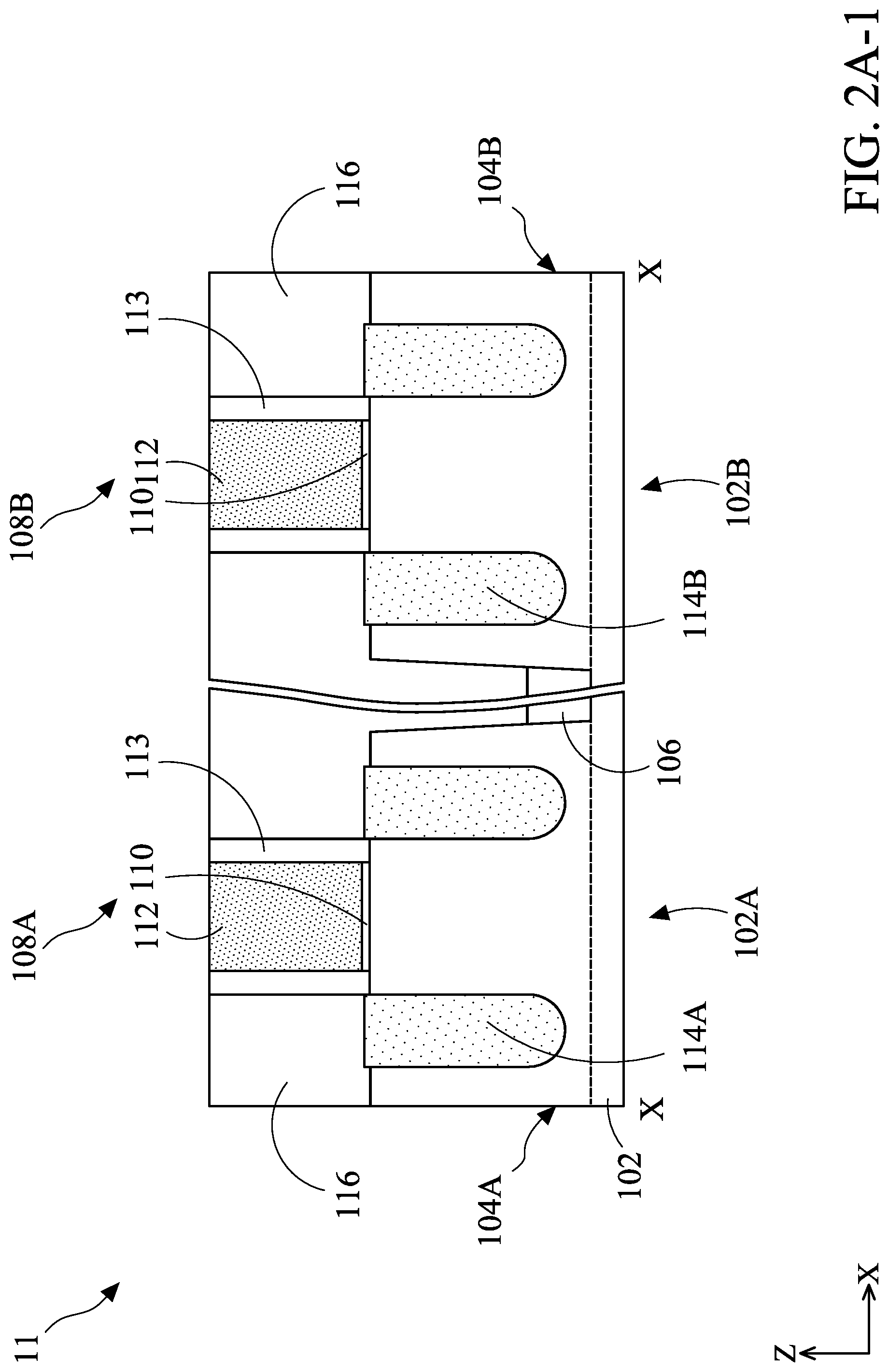 Patent US11784252 Figure 2 – Semiconductor device structure