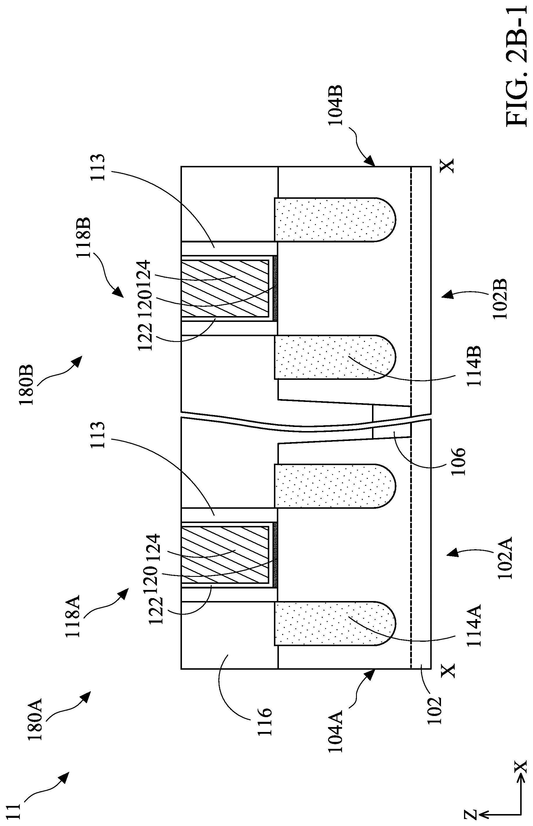 Patent US11784252 Figure 4 – Semiconductor device structure
