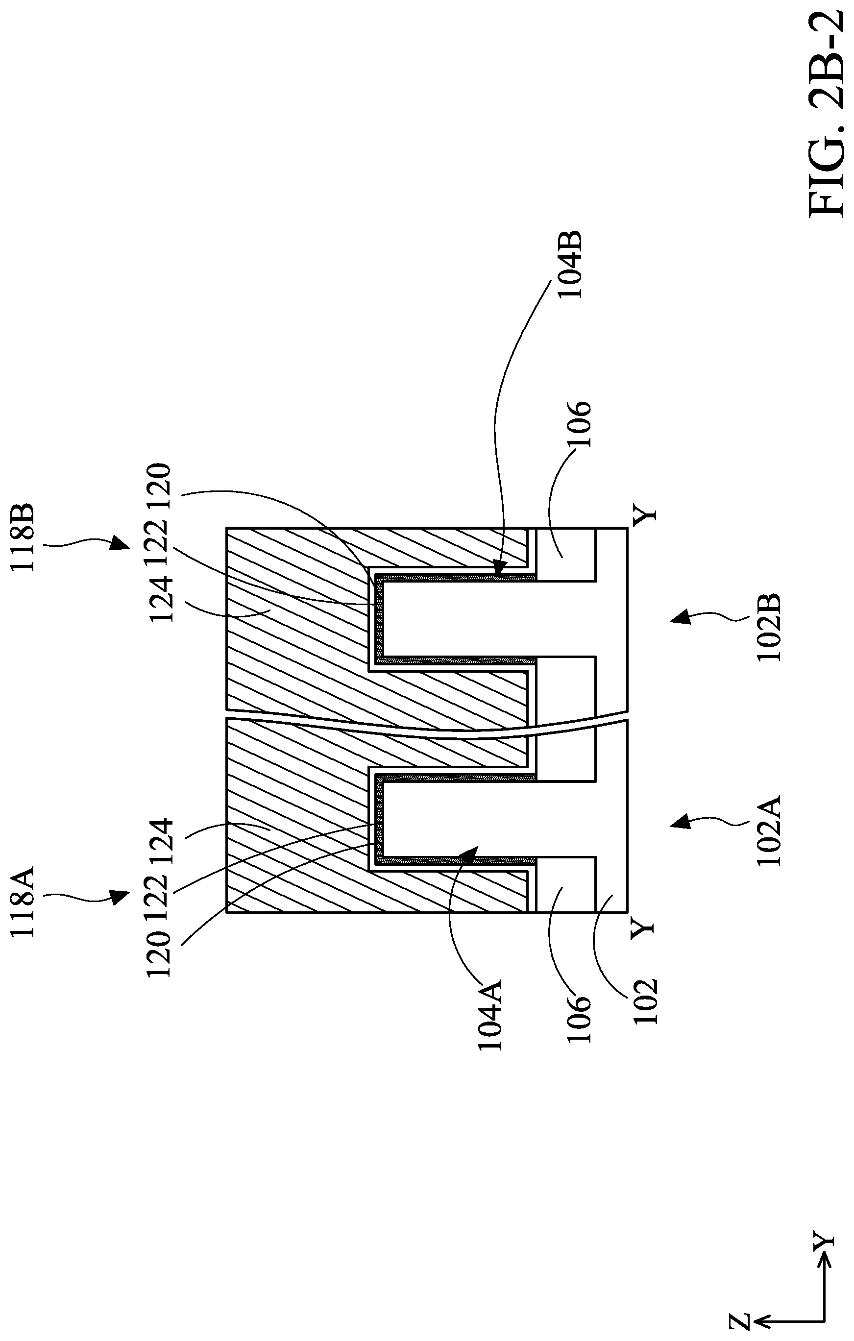 Patent US11784252 Figure 5 – Semiconductor device structure