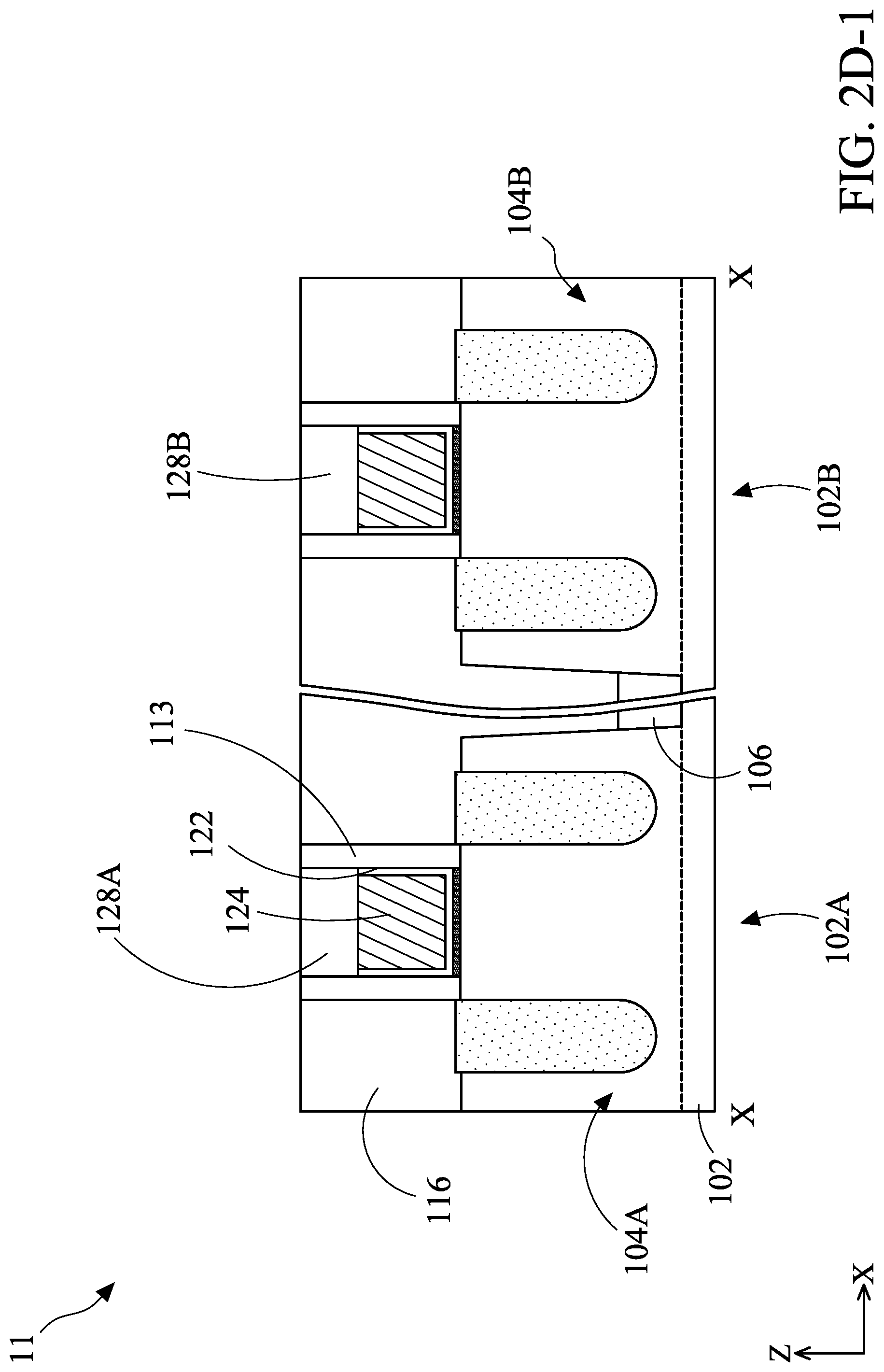 Patent US11784252 Figure 8 – Semiconductor device structure
